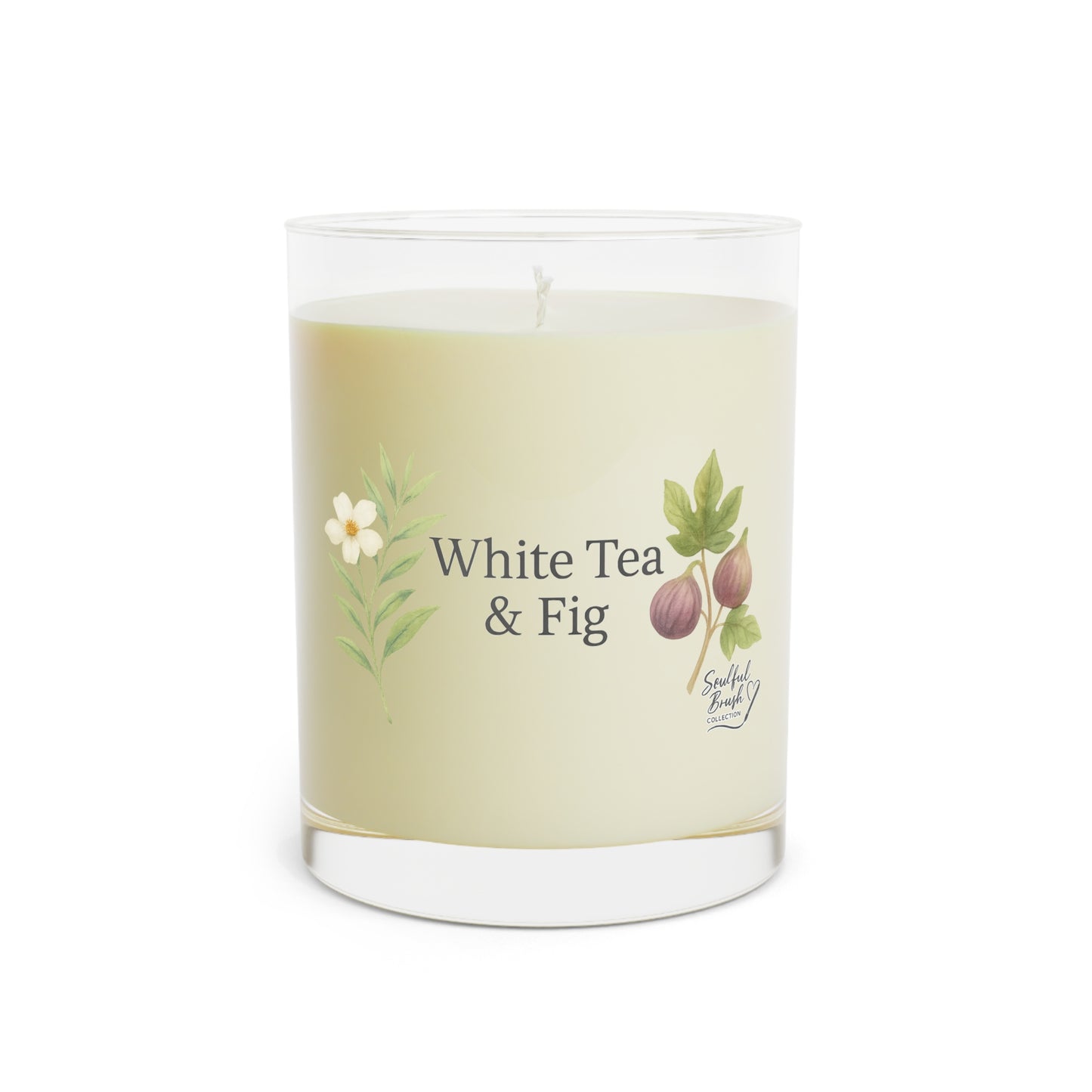 Soulful-3 Aromas Frescos, Vela Aromática – Frasco de Vidrio de 11oz