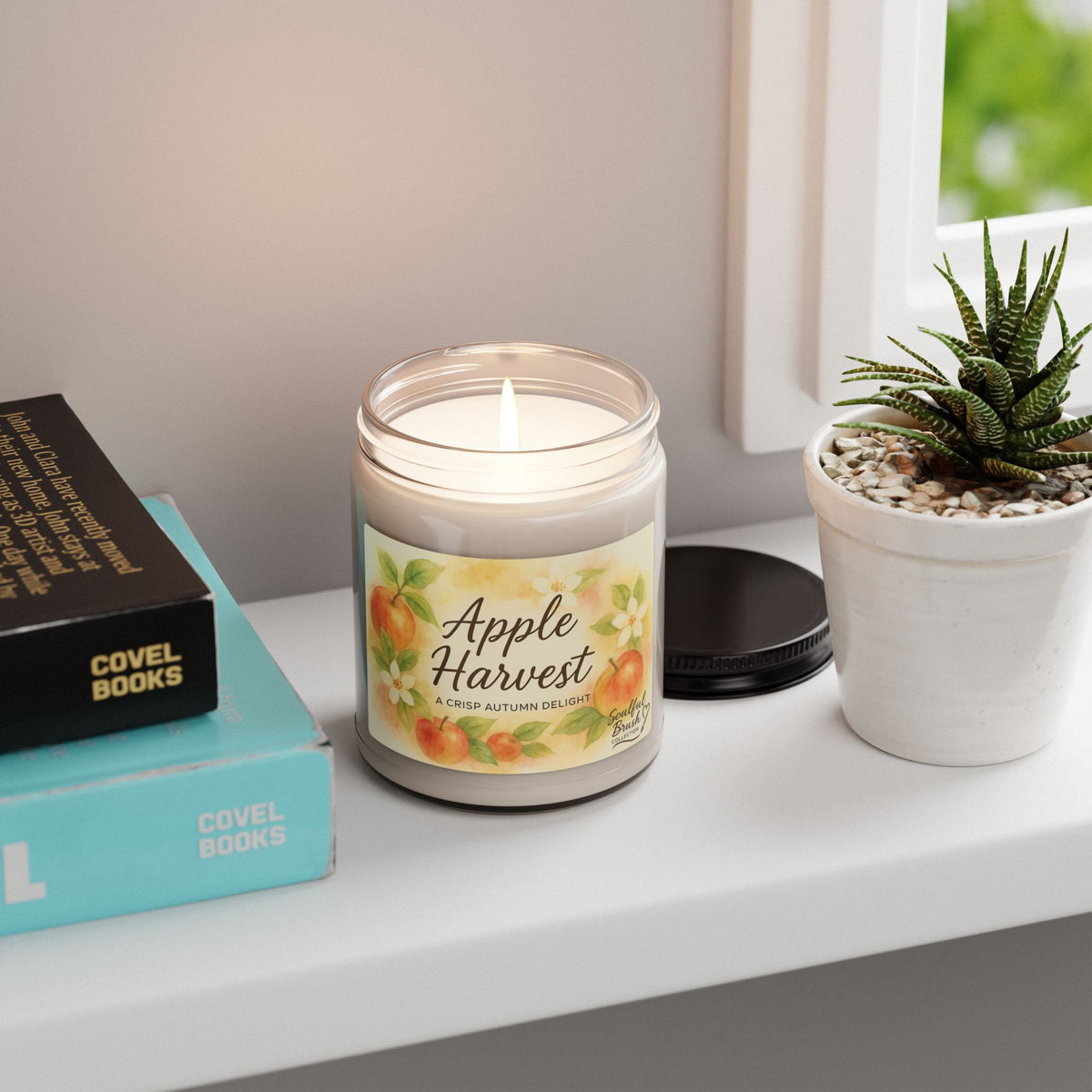 Apple Harvest Scented Soy Candle – 9oz