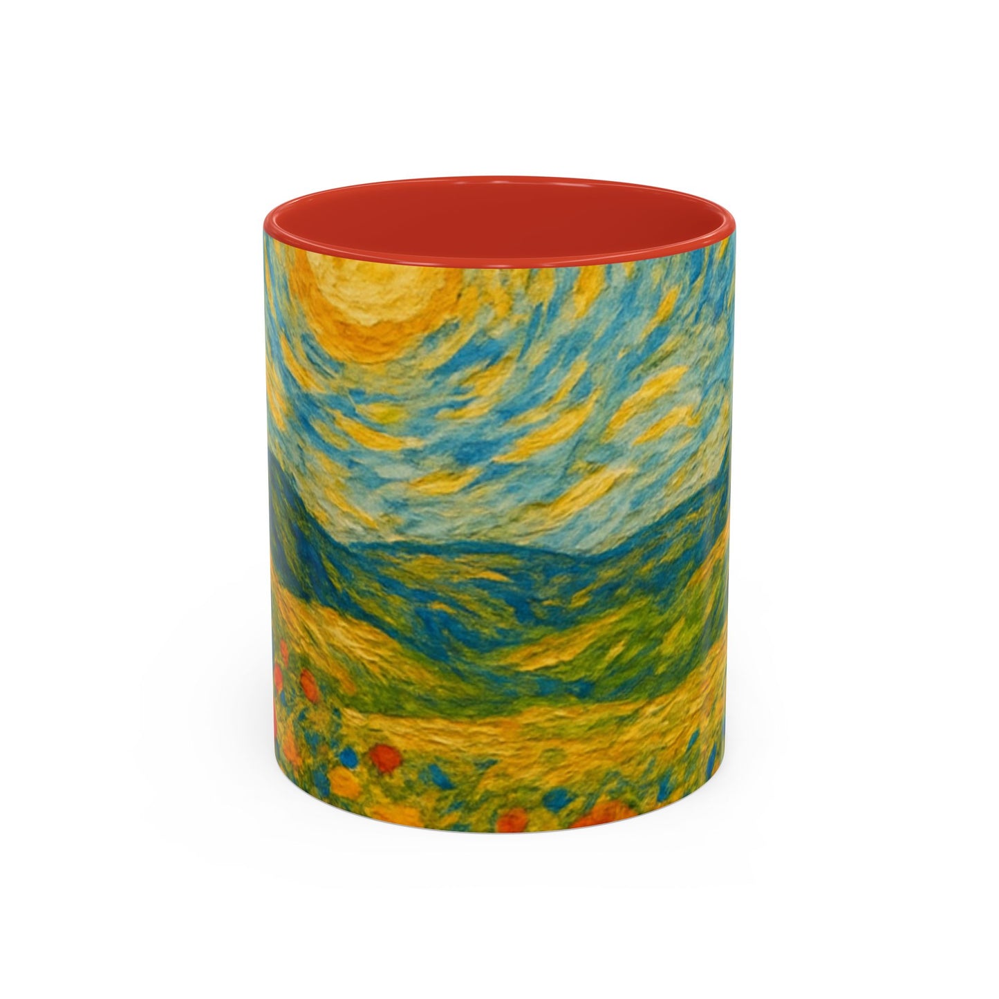 Artistic Collection, Van Gogh Inspired Accent Coffee Mug - Unique Gift for Art Lovers, Stylish Drinkware for Home & Office, Perfect for Birthdays, [...]