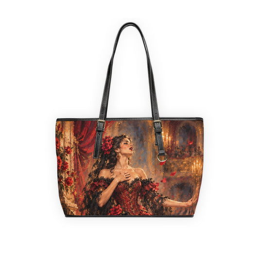 Vintage Victorian Woman PU Leather Shoulder Bag-Carmen — The Last Note