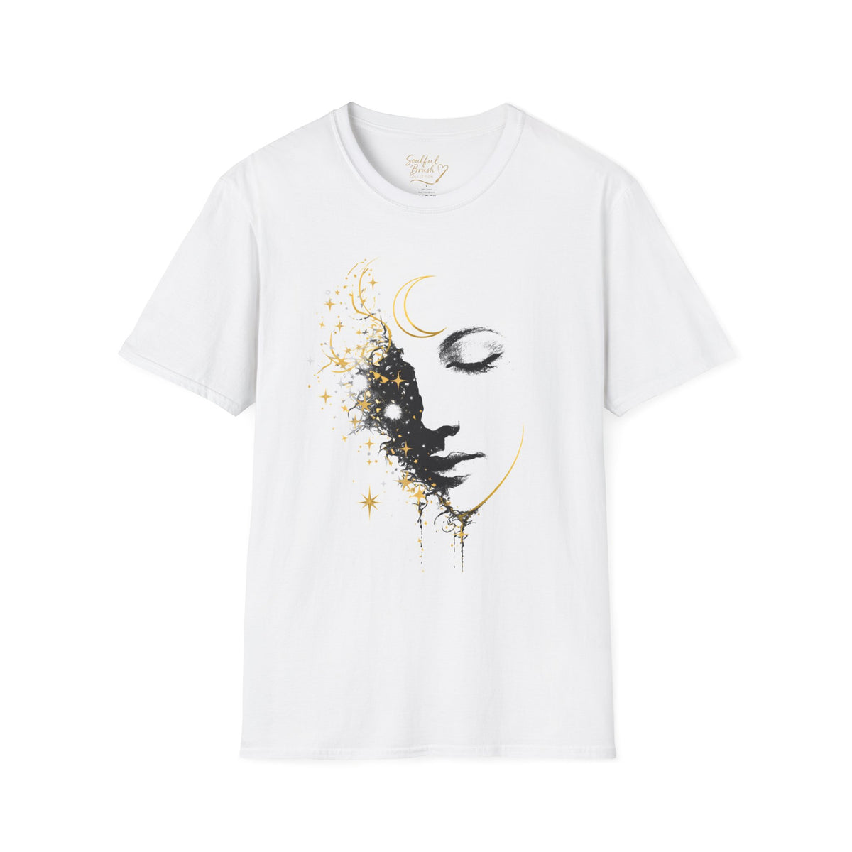 Mystic Moon Face T-Shirt