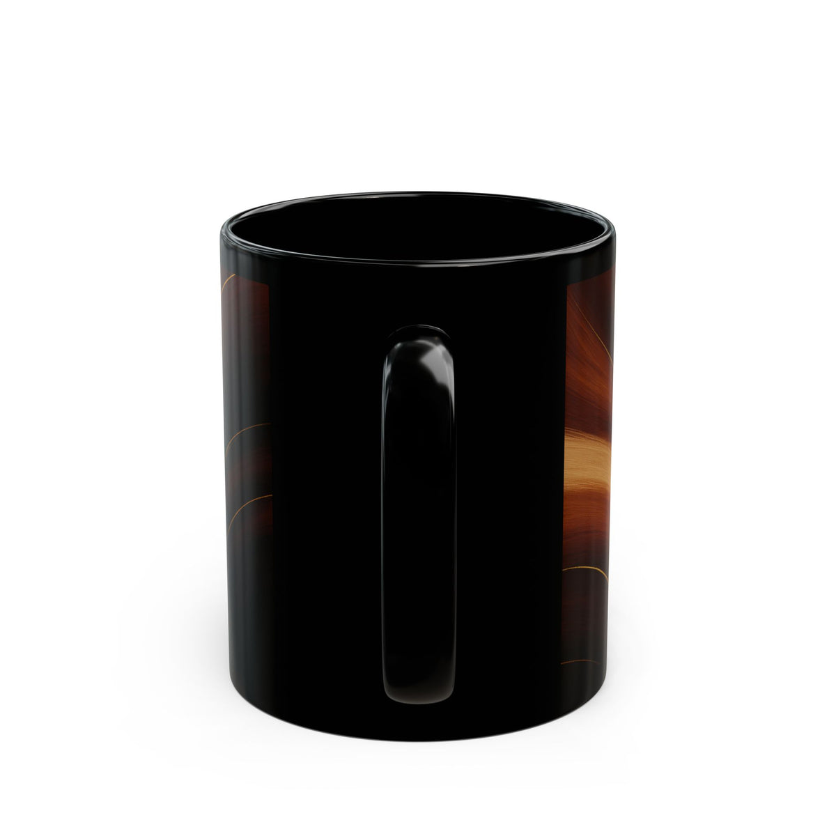 Copper Veil 2-Soulful Collection- Black Mug — 11oz & 15oz