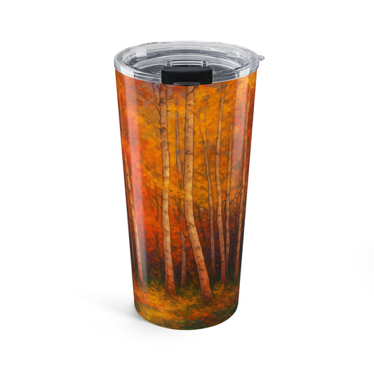 Autumn Forest Ceramic Mug - Cozy Coffee Cup for Nature Lovers