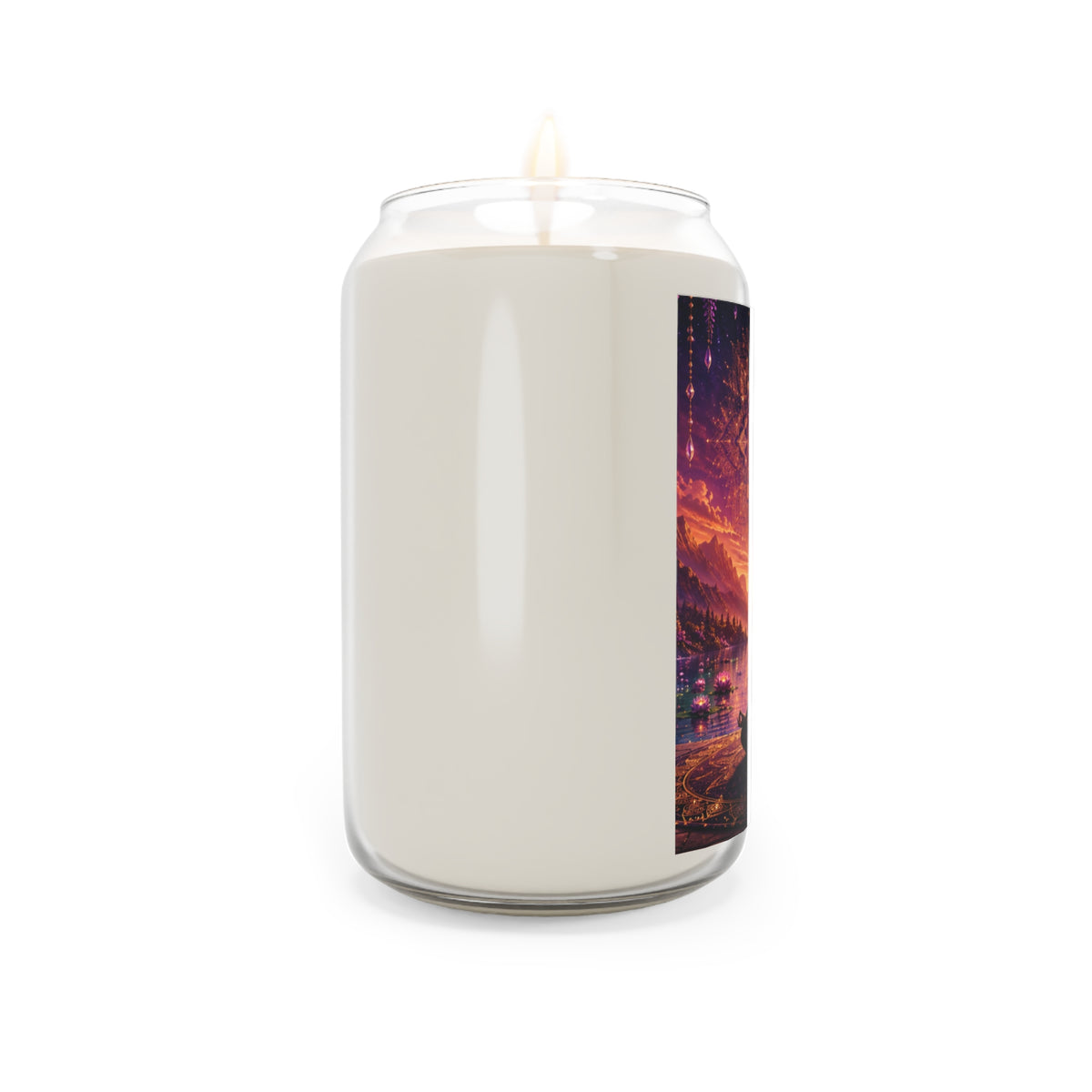 Meditation Soy Candle — Chakra Alignment Scented 13.75oz