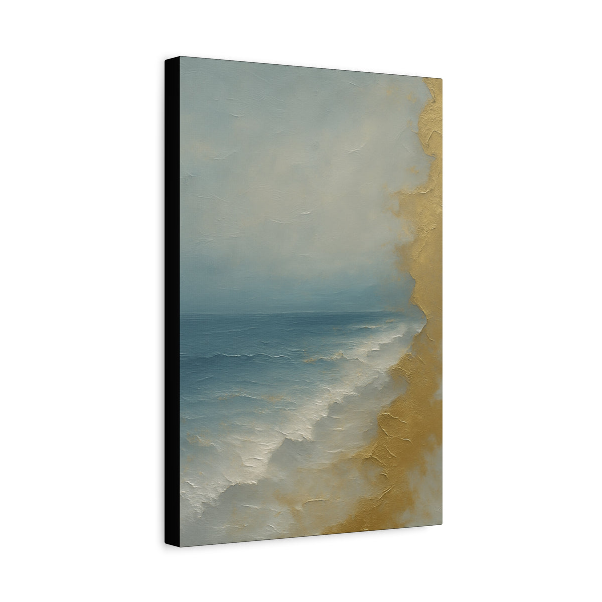 Gold Coast- Coastal Abstract Collection-Fine Art Canvas Print