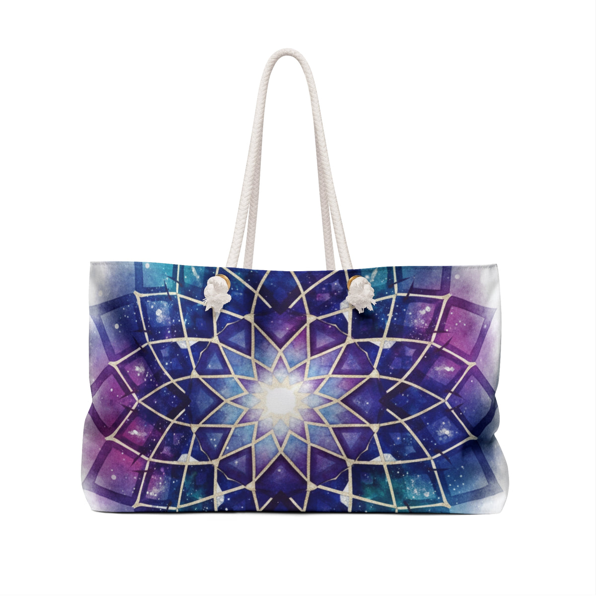 Cosmic Mandala Weekender Bag
