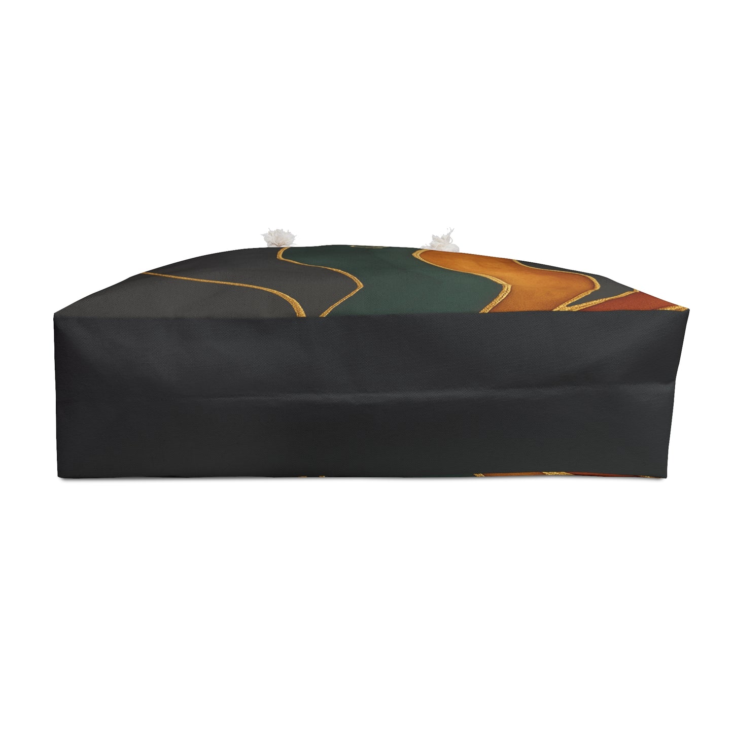 Vivian Artisan Luxe weekender bag bottom view – structured base and feet detail by the Soulful Brush
