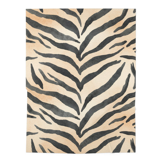 Safari Nursery Tiger Baby Swaddle Blanket