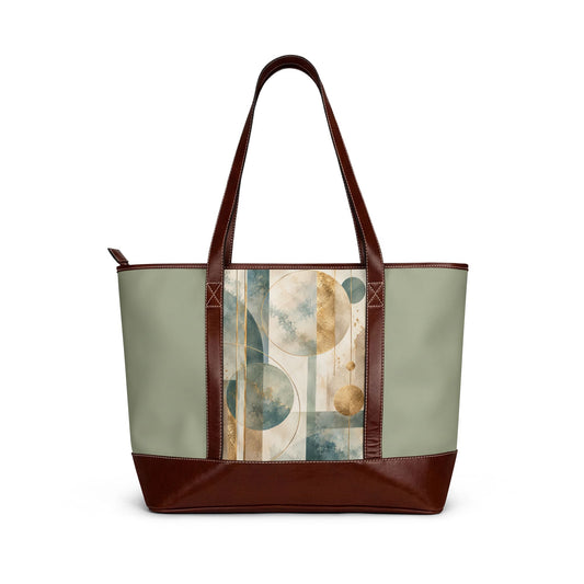 Abstract Geometric Art Tote Handbag