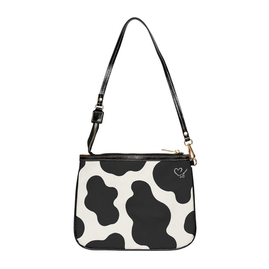 Cow Print Small Shoulder Bag
