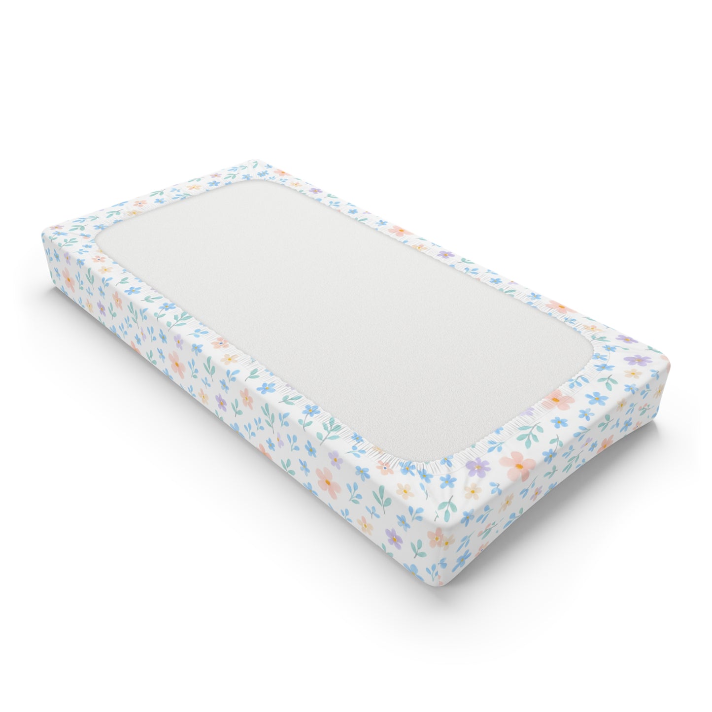 Funda para cambiador Meadow Woodland Friends - Guardería floral