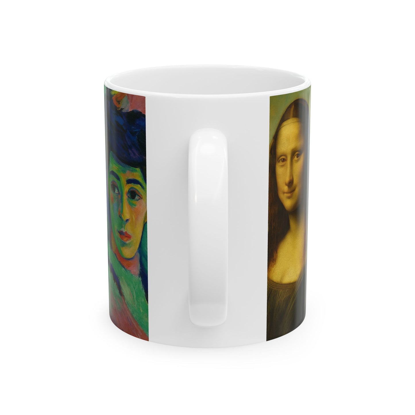 Portraits Through History-Artistic Ceramic MugFamous Artwork, Beautiful, Timeless