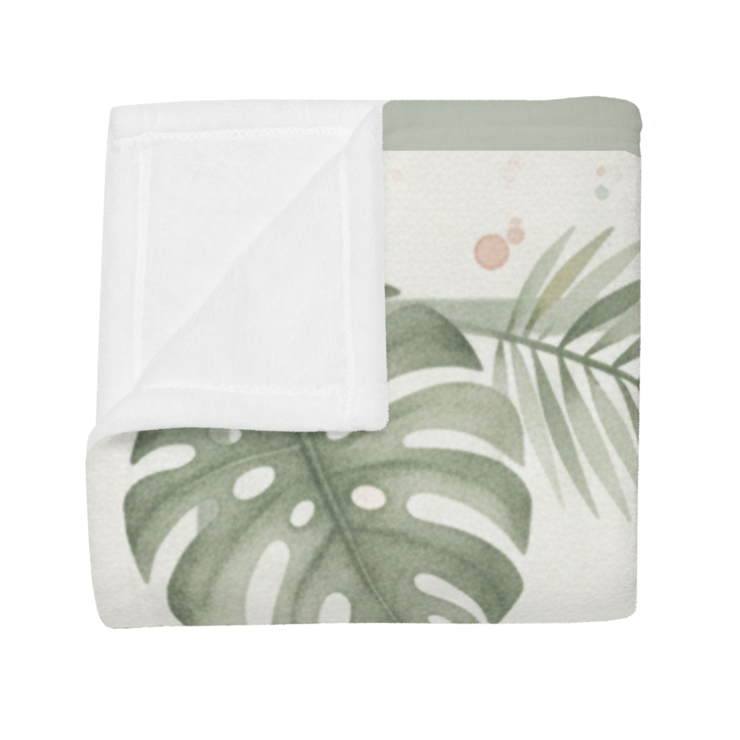 Baby Giraffe 2 — Baby Safari Plush Blanket — Coordinates with Baby Safari Nursery Items