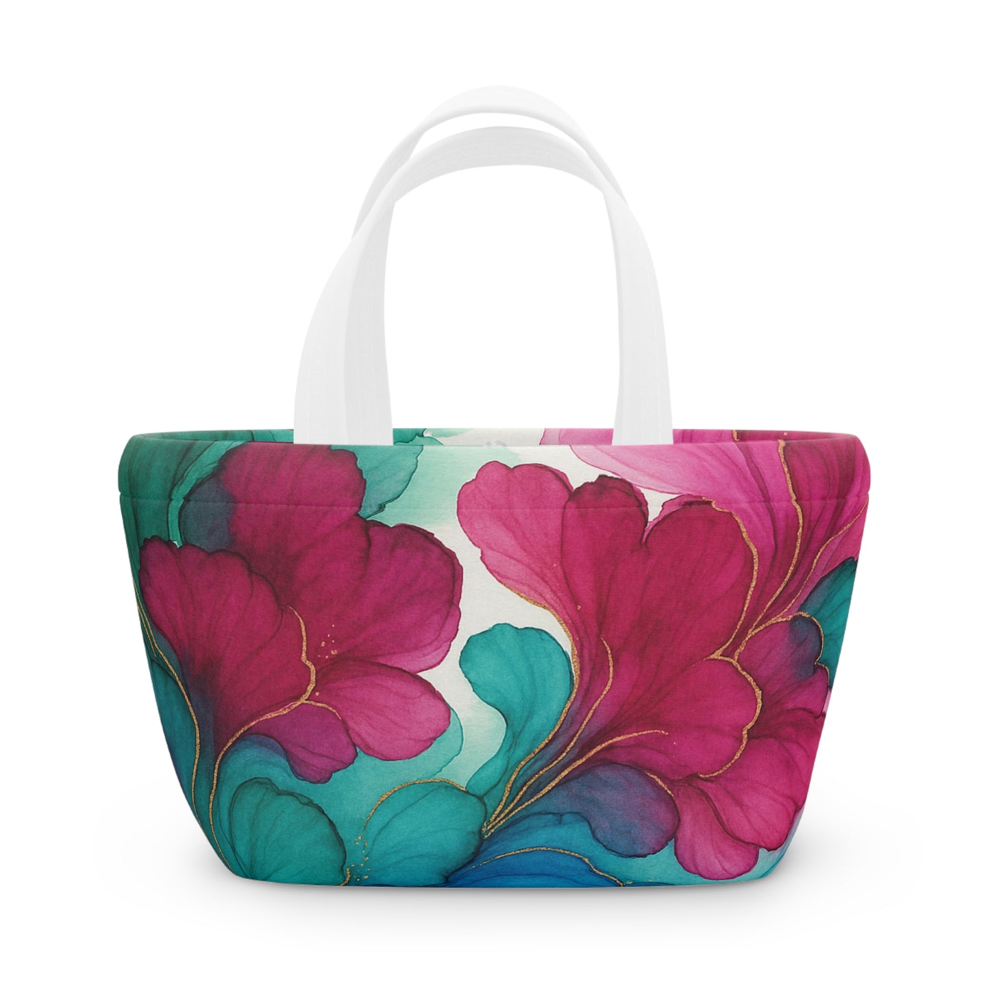 Crimson — Stylish Floral Lunch Bag