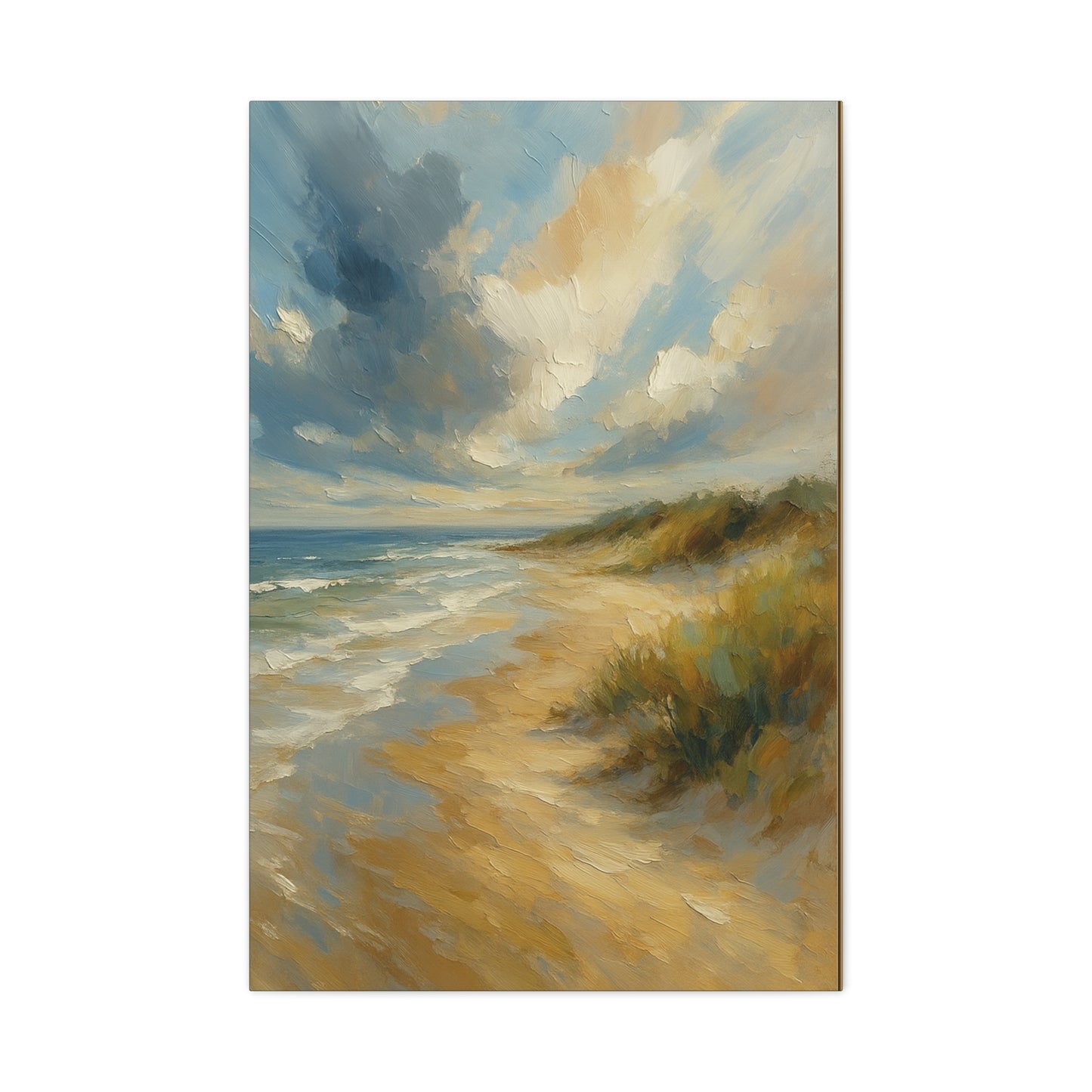 Lienzo de pared mate Dunas Costeras — Cuadro de paisaje de playa