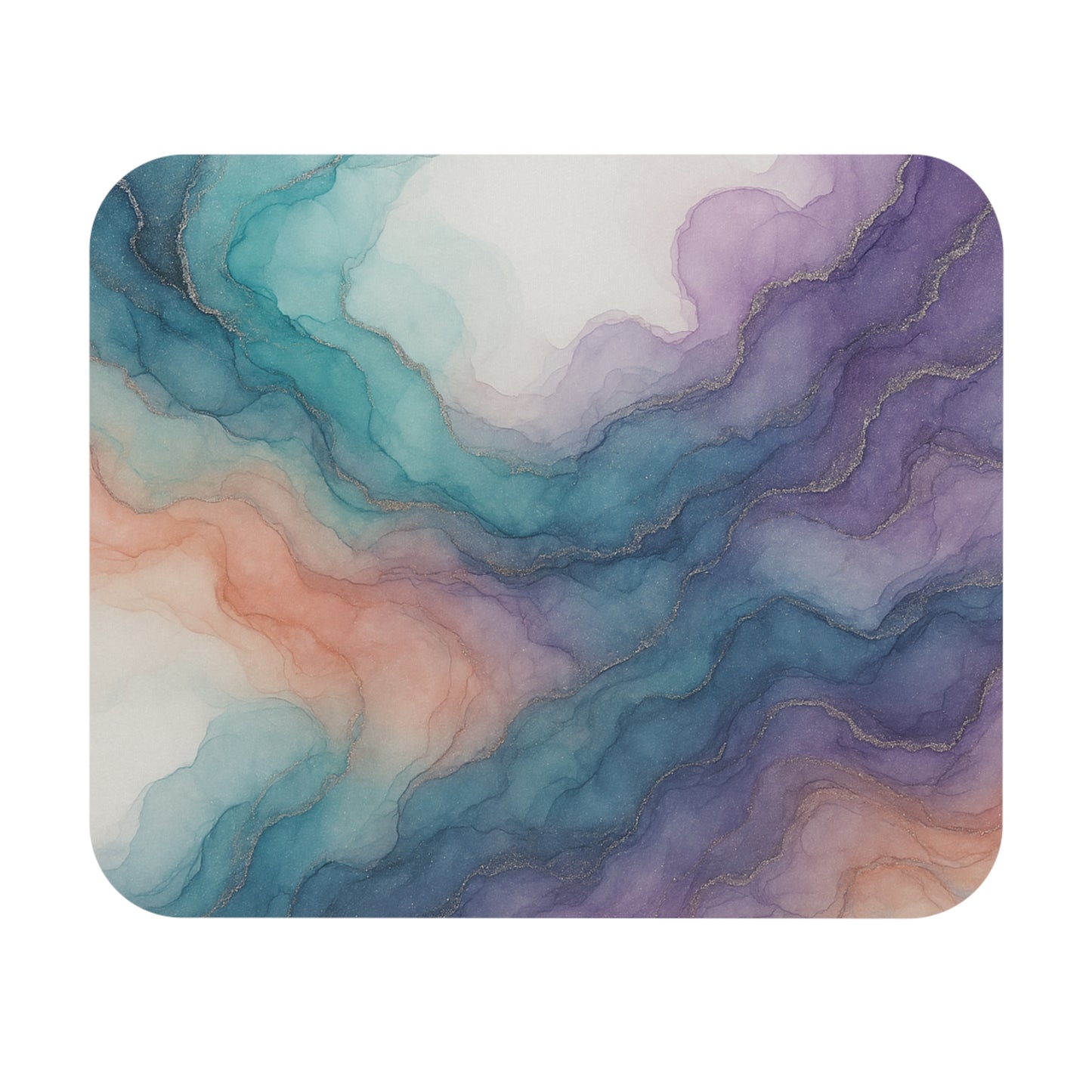 Millie-Abstract Collection Acrylic Ink Mouse Pad - Elegant Desk Accessory, Home Office Decor, Gift for Her, Teacher Appreciation, Mother's Day