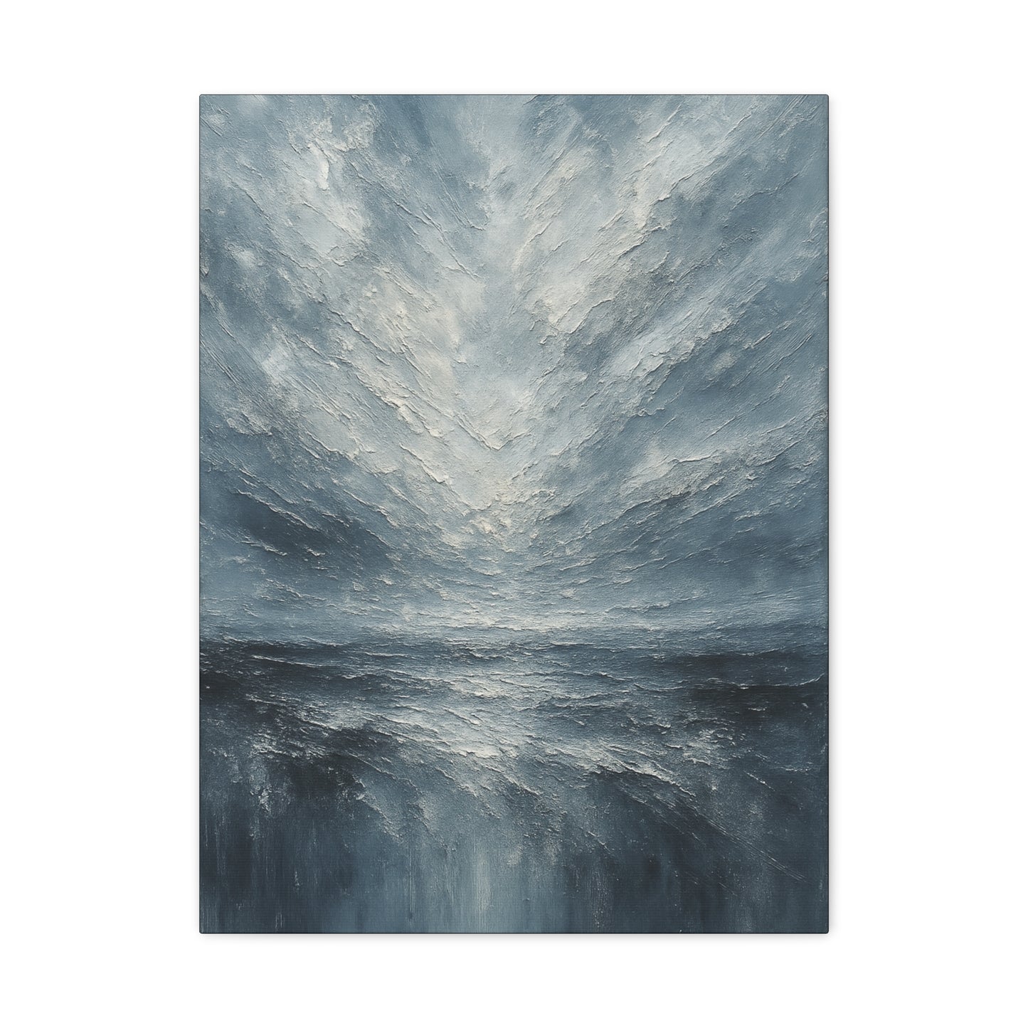 Stormy Artic-  Abstract landscape Collection -Fine Art Canvas Print
