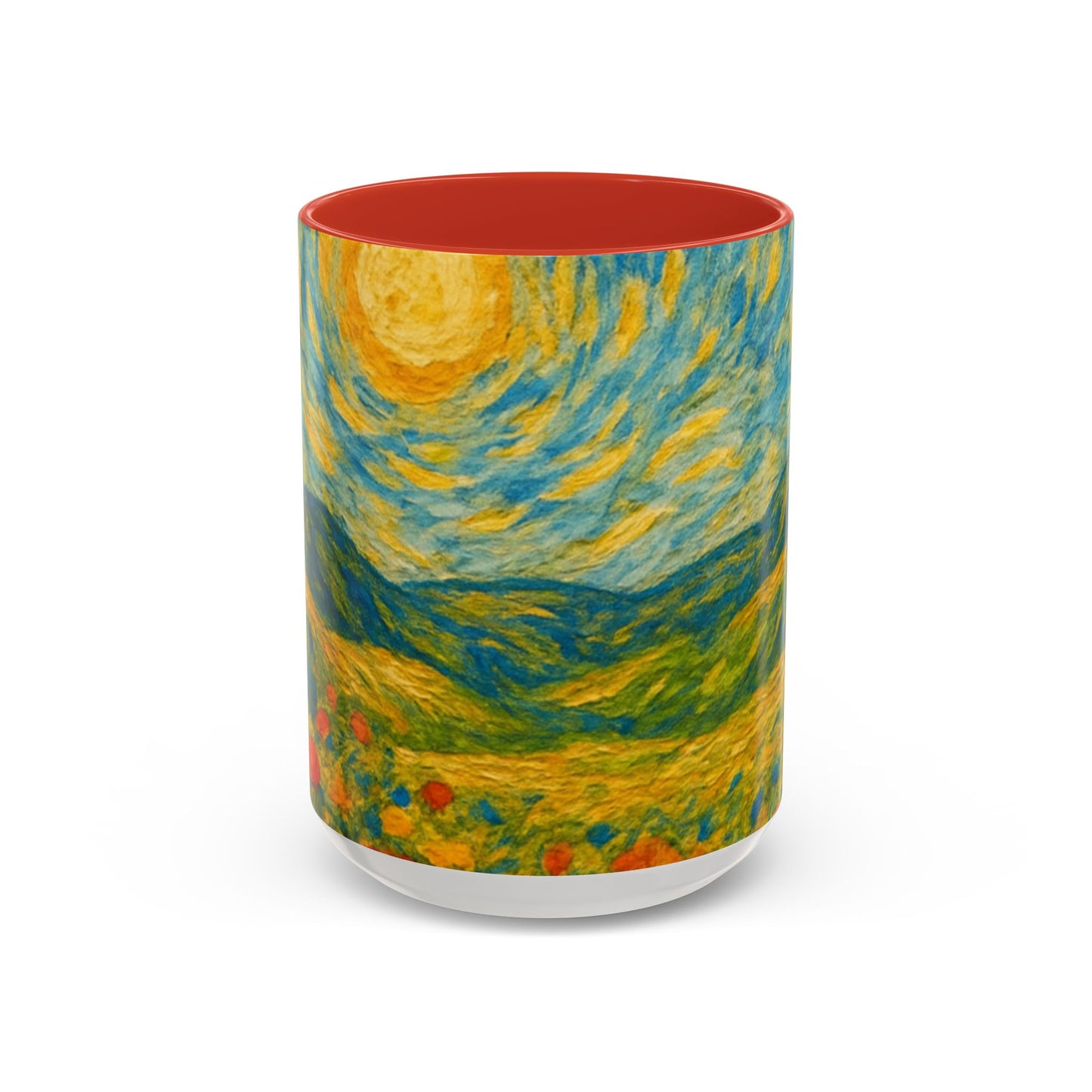 Artistic Collection, Van Gogh Inspired Accent Coffee Mug - Unique Gift for Art Lovers, Stylish Drinkware for Home & Office, Perfect for Birthdays, [...]