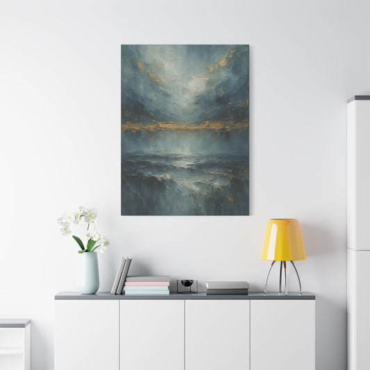 Edge of the Storm-  Abstract landscape Collection -Fine Art Canvas Print