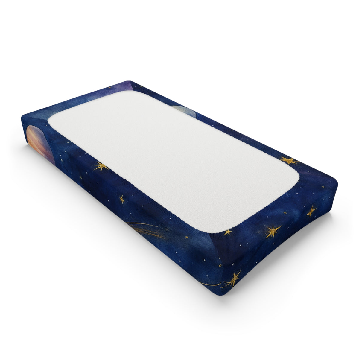 Cosmic Baby-Colección para cuarto de bebé Sueños celestiales_Funda para cambiador de bebé