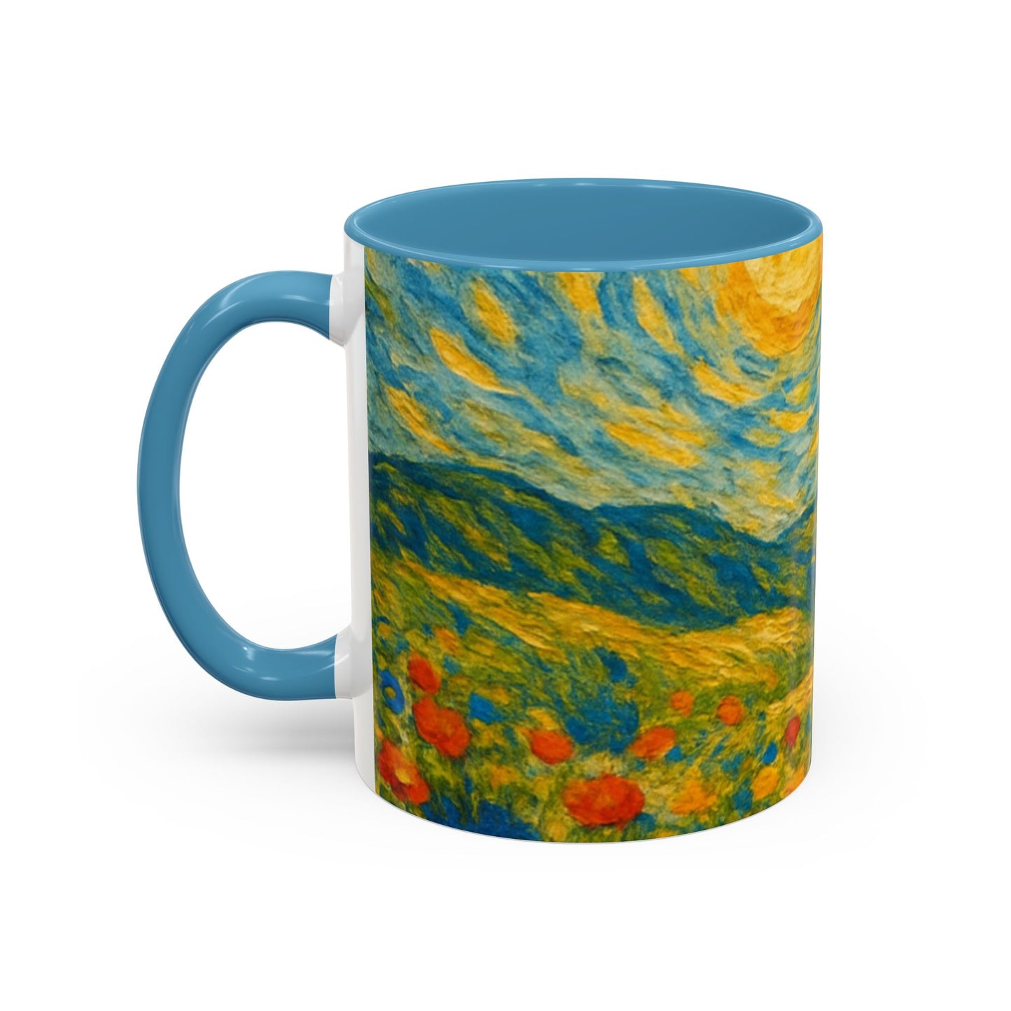 Artistic Collection, Van Gogh Inspired Accent Coffee Mug - Unique Gift for Art Lovers, Stylish Drinkware for Home & Office, Perfect for Birthdays, [...]