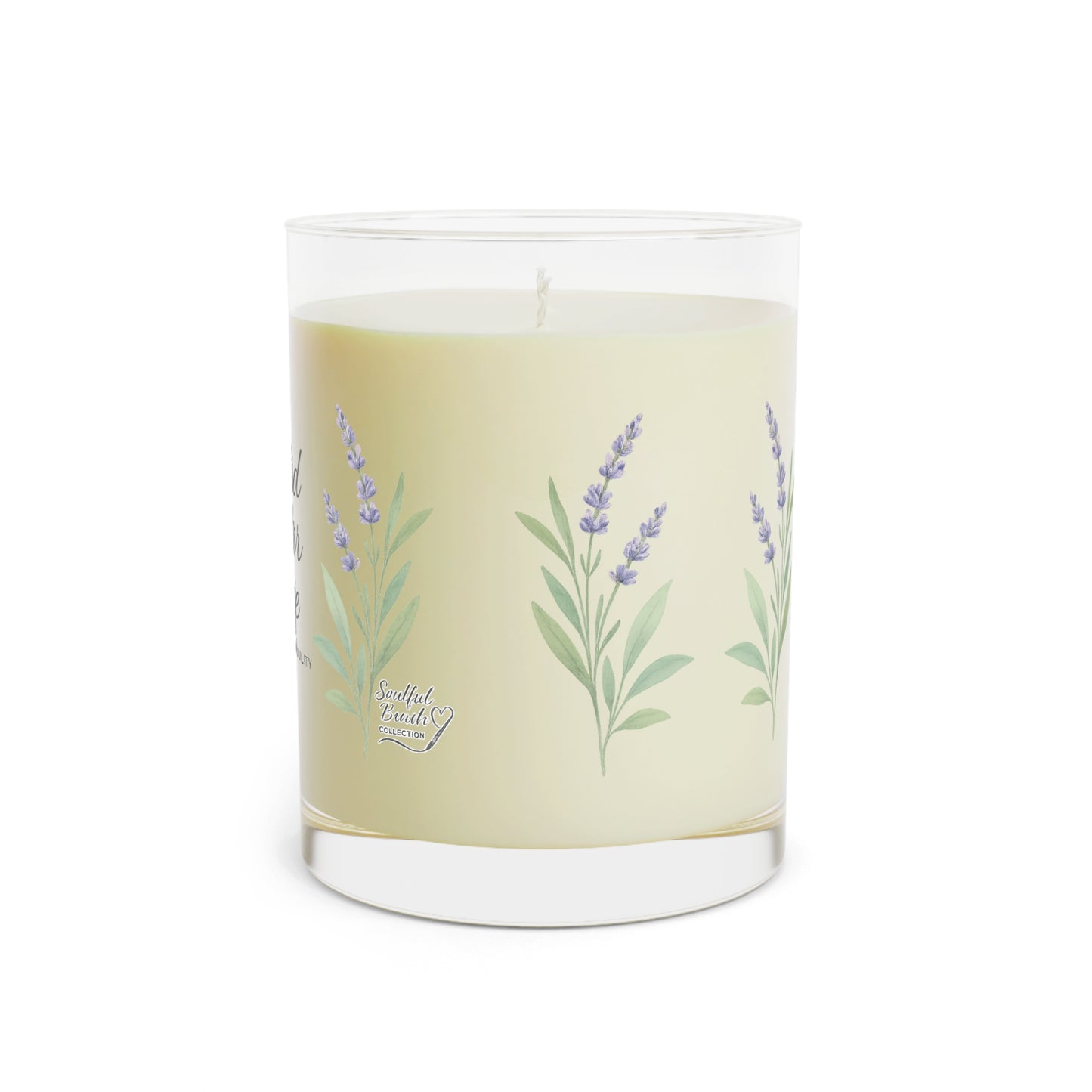 Colección de Velas Aromáticas - Vaso Completo de 11oz - Higo de Té Blanco, Musgo Rocío Marino, Menta Lavanda y Salvia