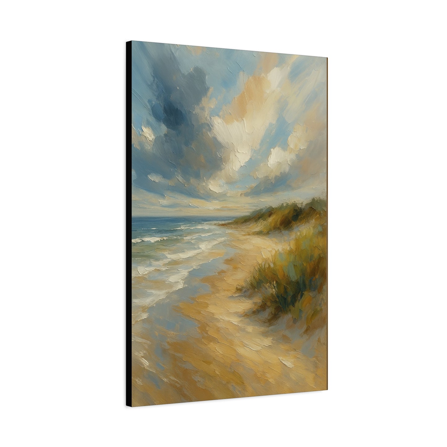 Lienzo de pared mate Dunas Costeras — Cuadro de paisaje de playa