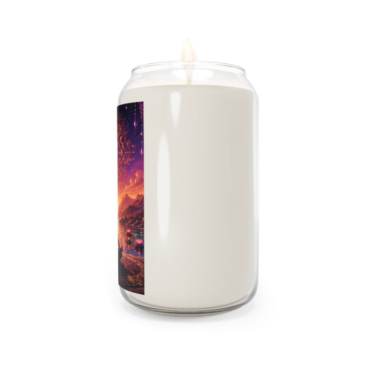 Meditation Soy Candle — Chakra Alignment Scented 13.75oz