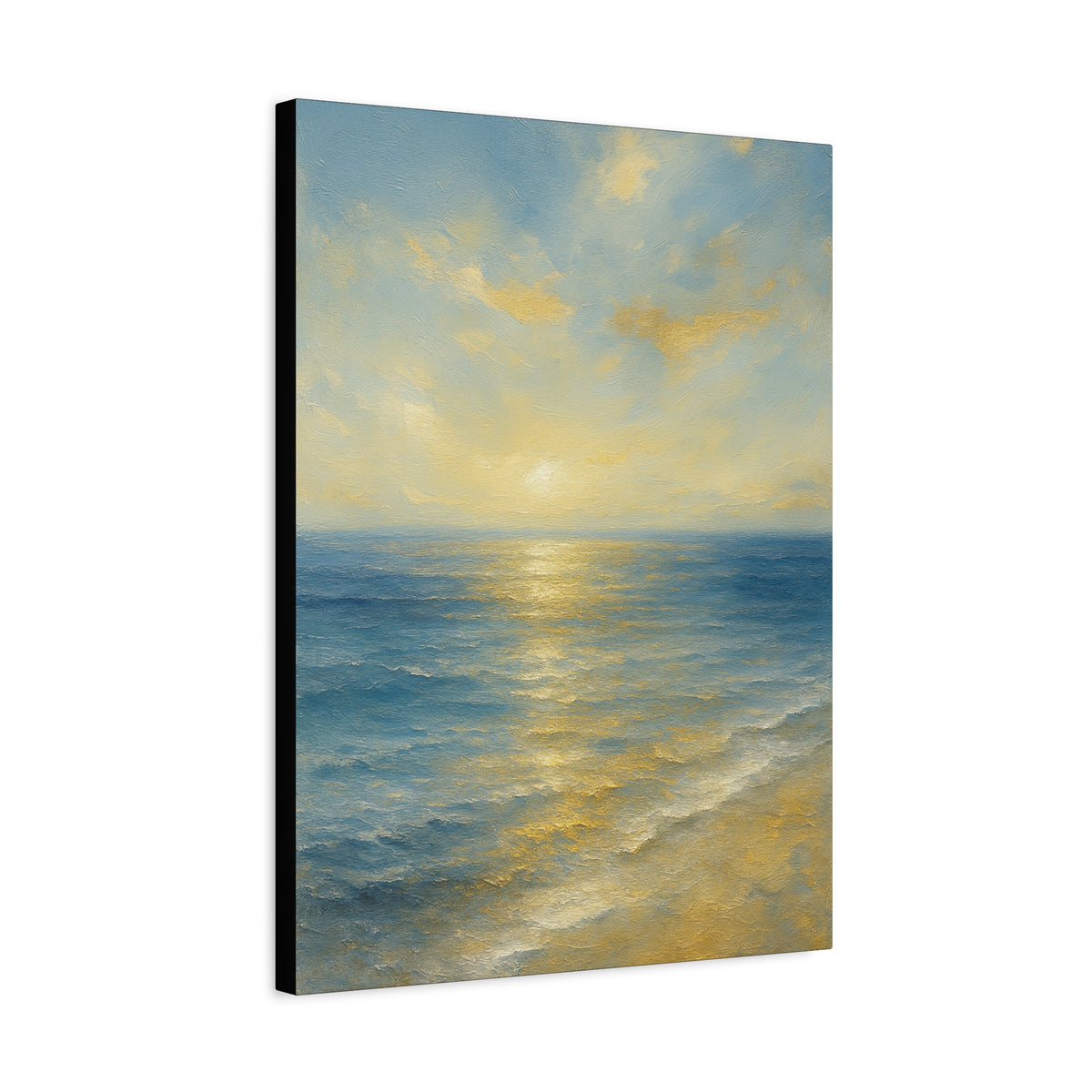 Gold Coast Sunset- Coastal Abstract Collection-Fine Art Canvas Print