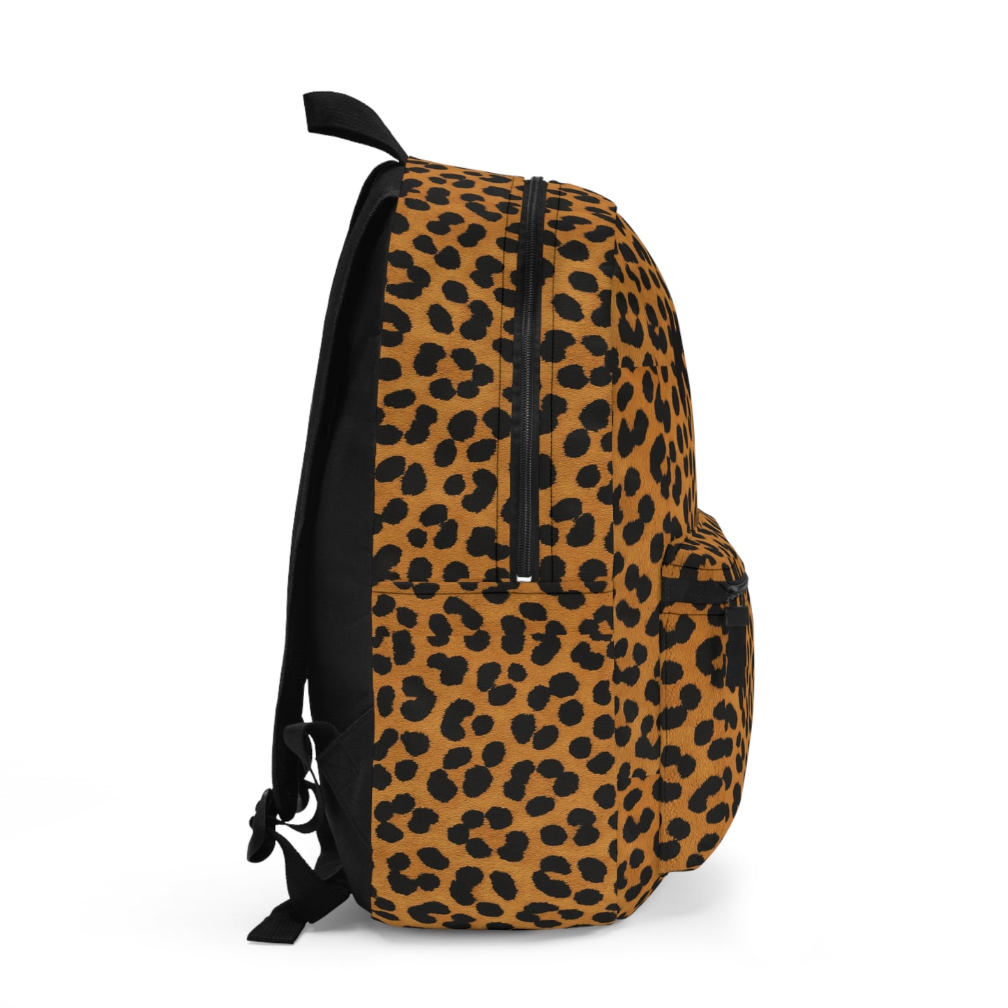 Leopard Print Backpack — Vintage Safari Chic School & Travel Bag