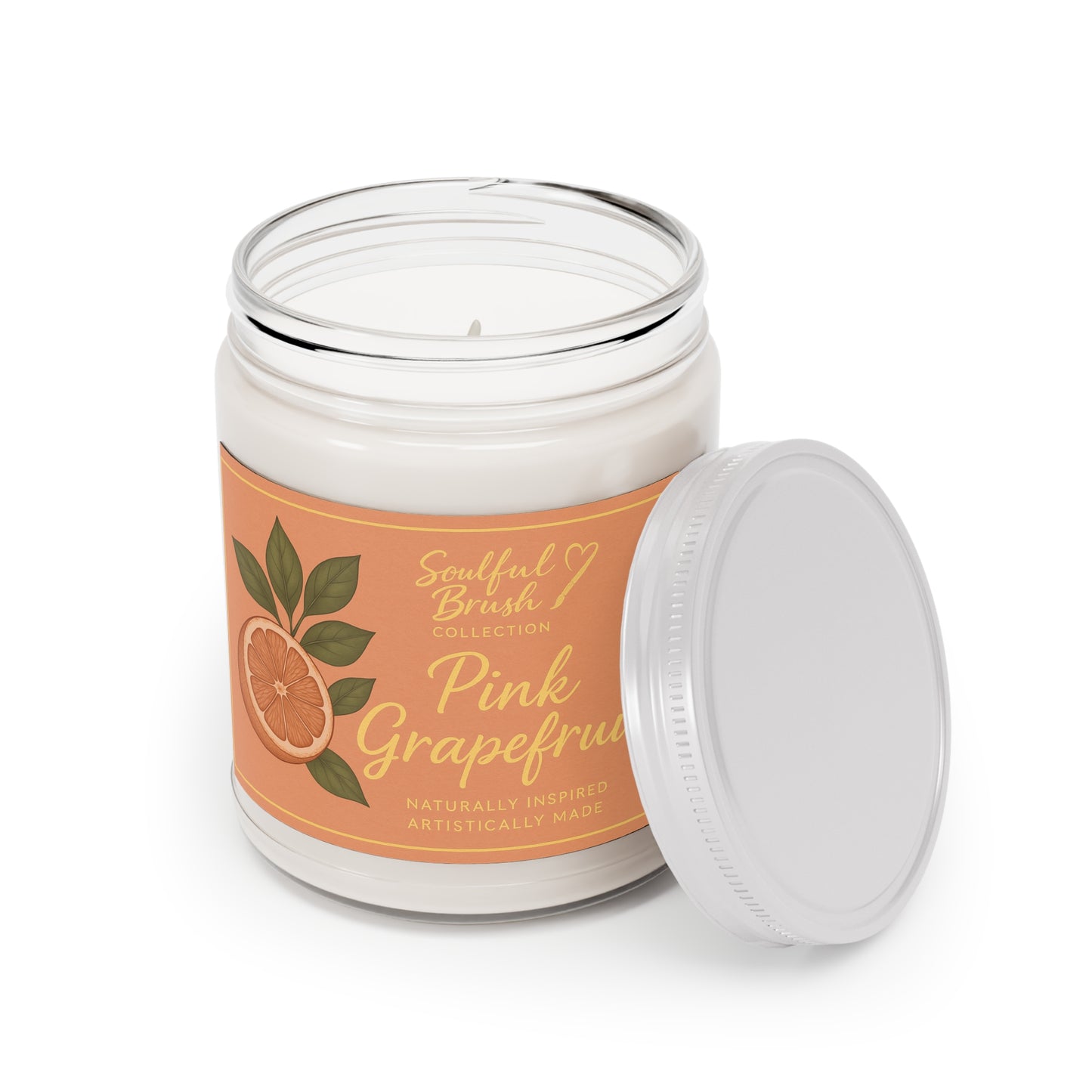 Vela de soja Soulful Brush — 7 aromas embriagadores en frasco de 9oz (Colección Soulful Brush)