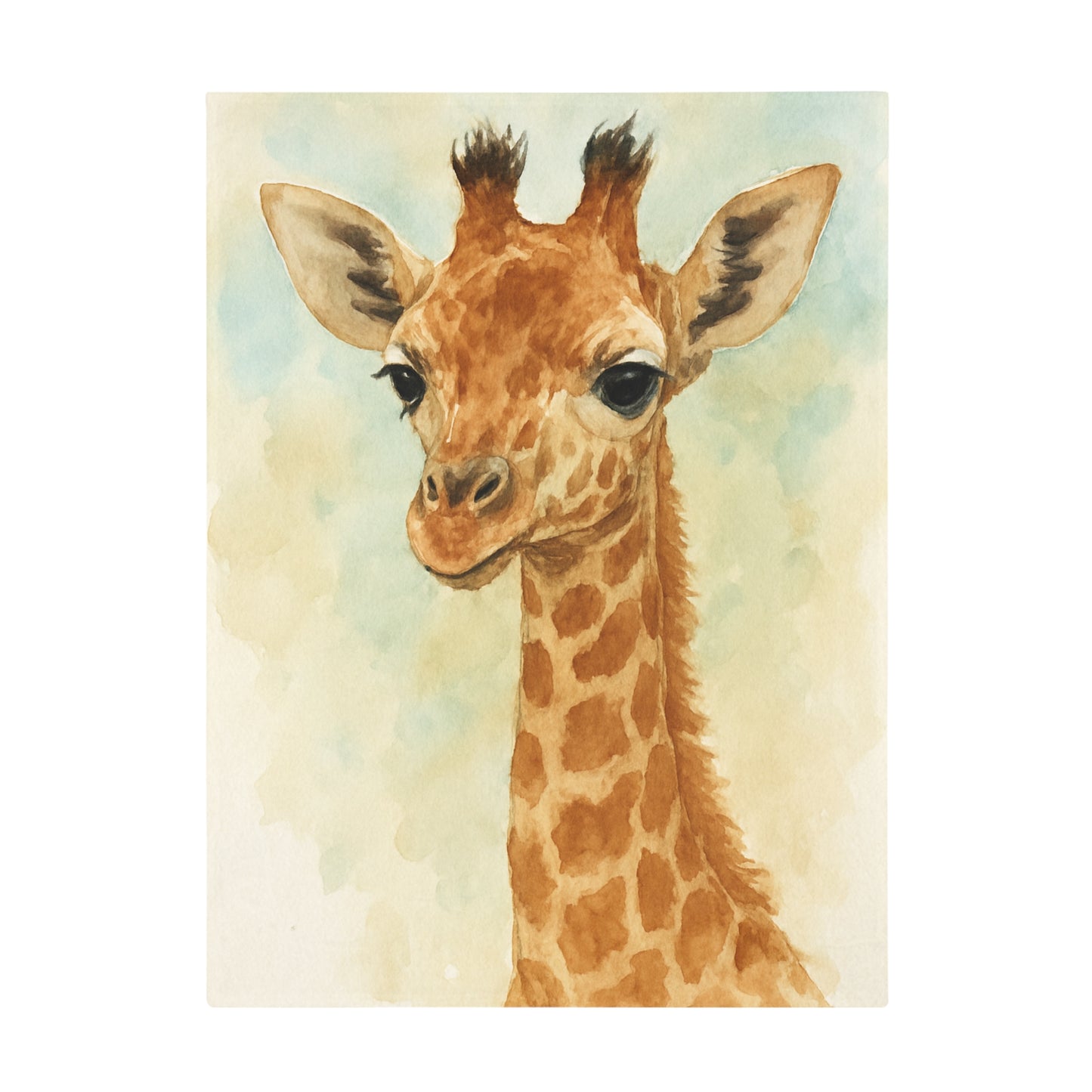 Baby Giraffe -Plush Blanket - Coordinates with Savanah Collection nursery items,