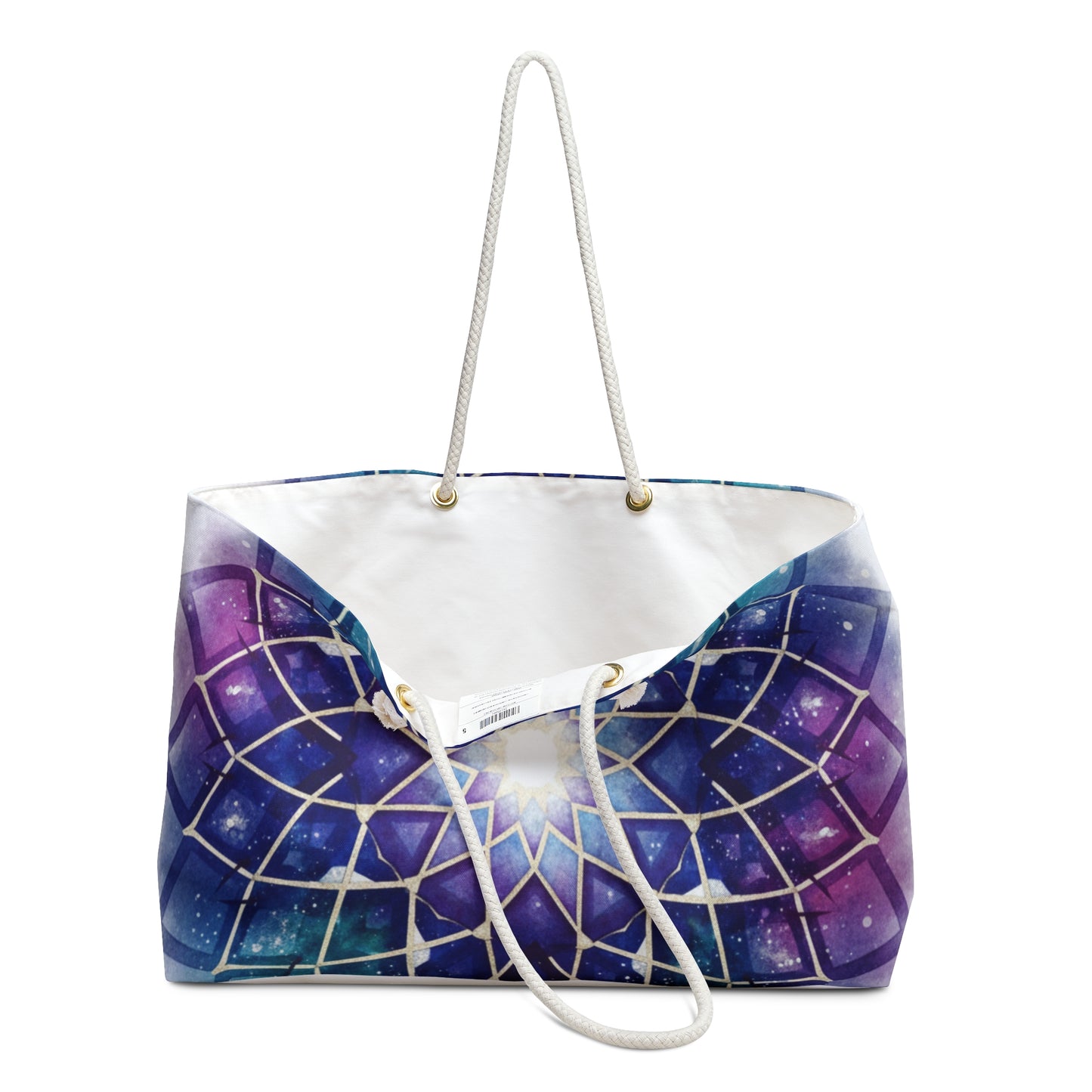 Cosmic Mandala Weekender Bag