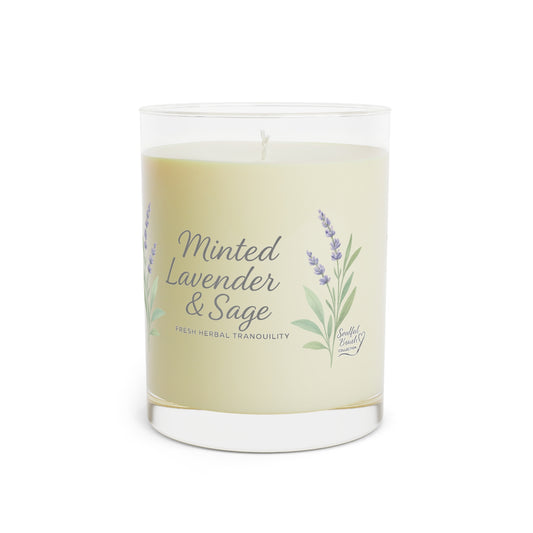 Soulful-3 Aromas Frescos, Vela Aromática – Frasco de Vidrio de 11oz