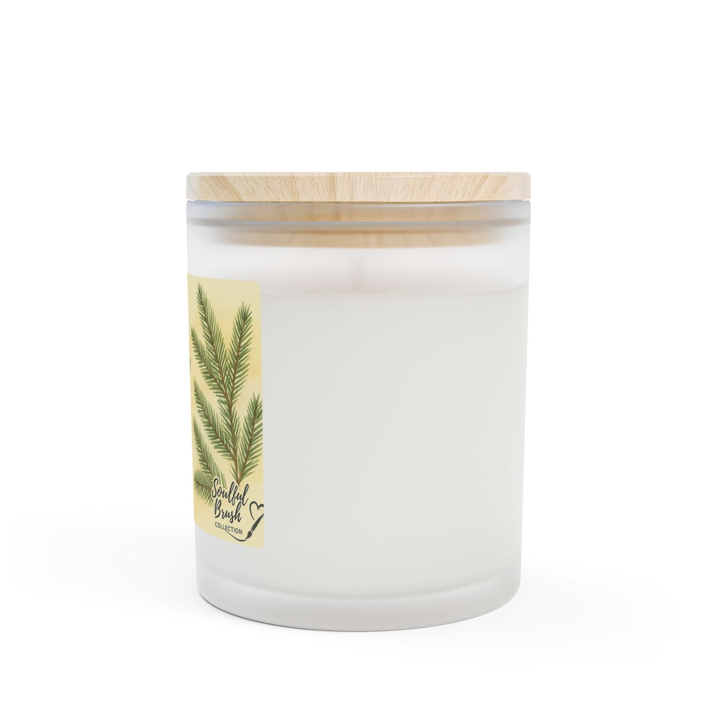 Colección Soulful - 9 maravillosas velas aromáticas — Frasco de vidrio esmerilado de 11 oz con tapa de madera