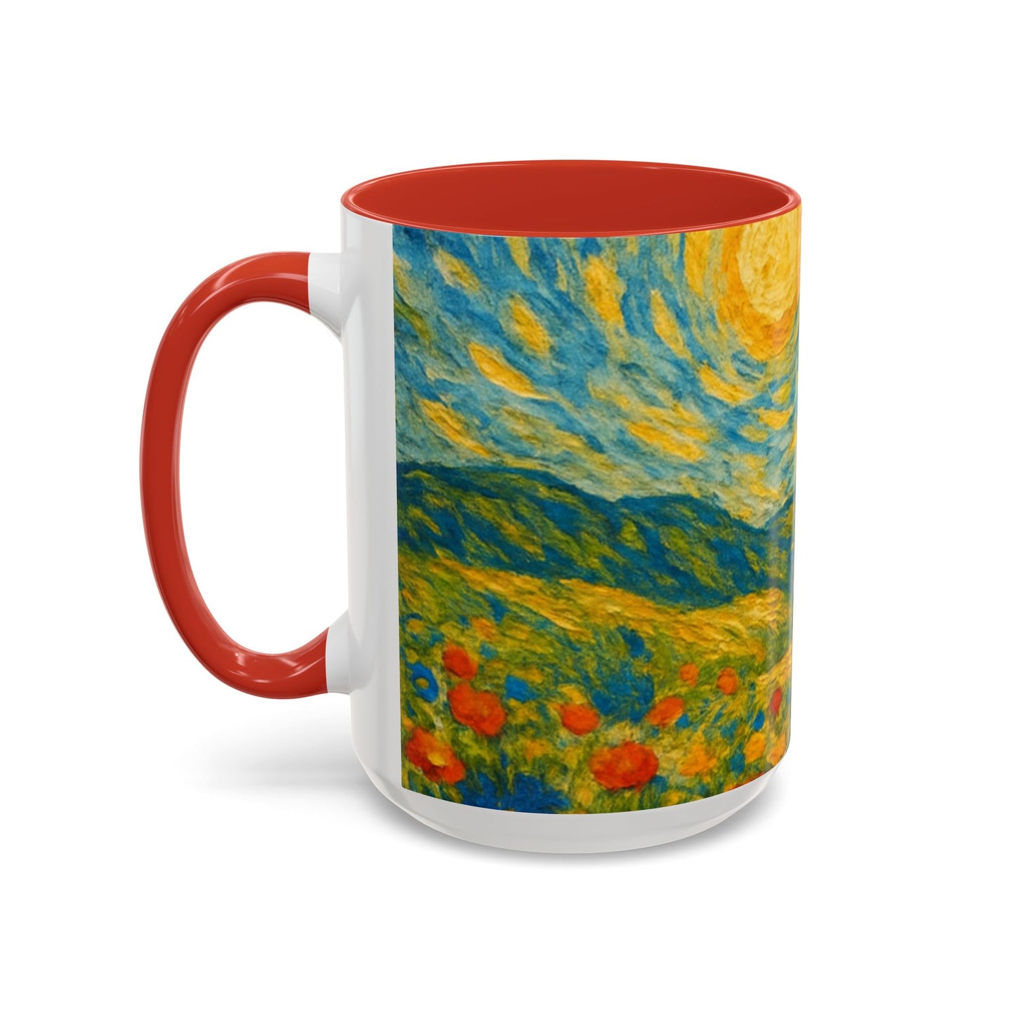 Artistic Collection, Van Gogh Inspired Accent Coffee Mug - Unique Gift for Art Lovers, Stylish Drinkware for Home & Office, Perfect for Birthdays, [...]