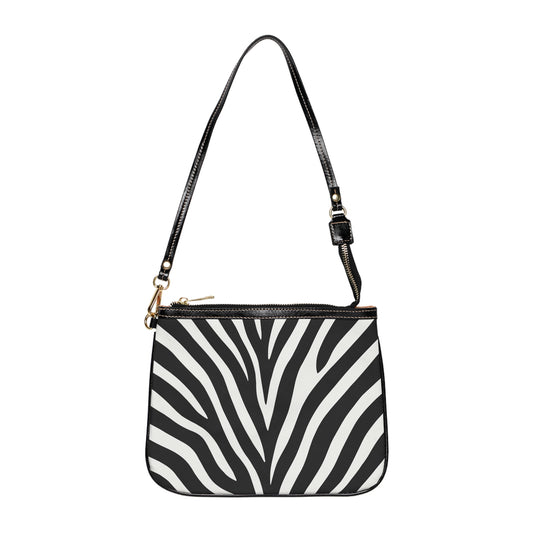 Zebra Print Small Shoulder Bag