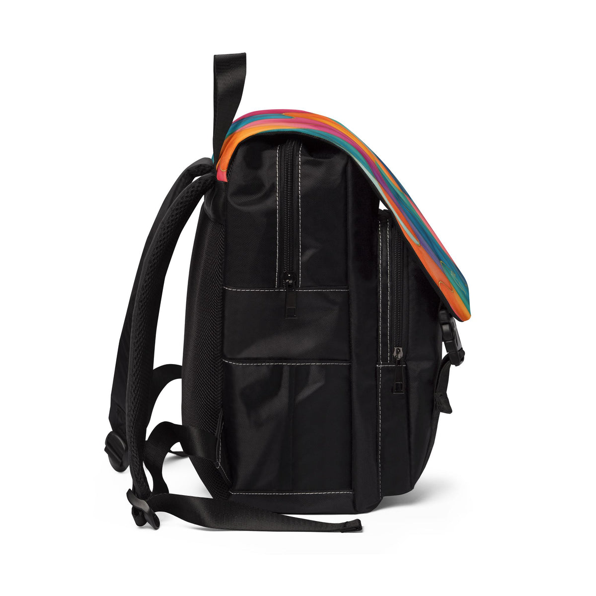 Vicky-2025 Artisan Luxe Collection-  Backpack — Vibrant Patchwork Shoulder Bag