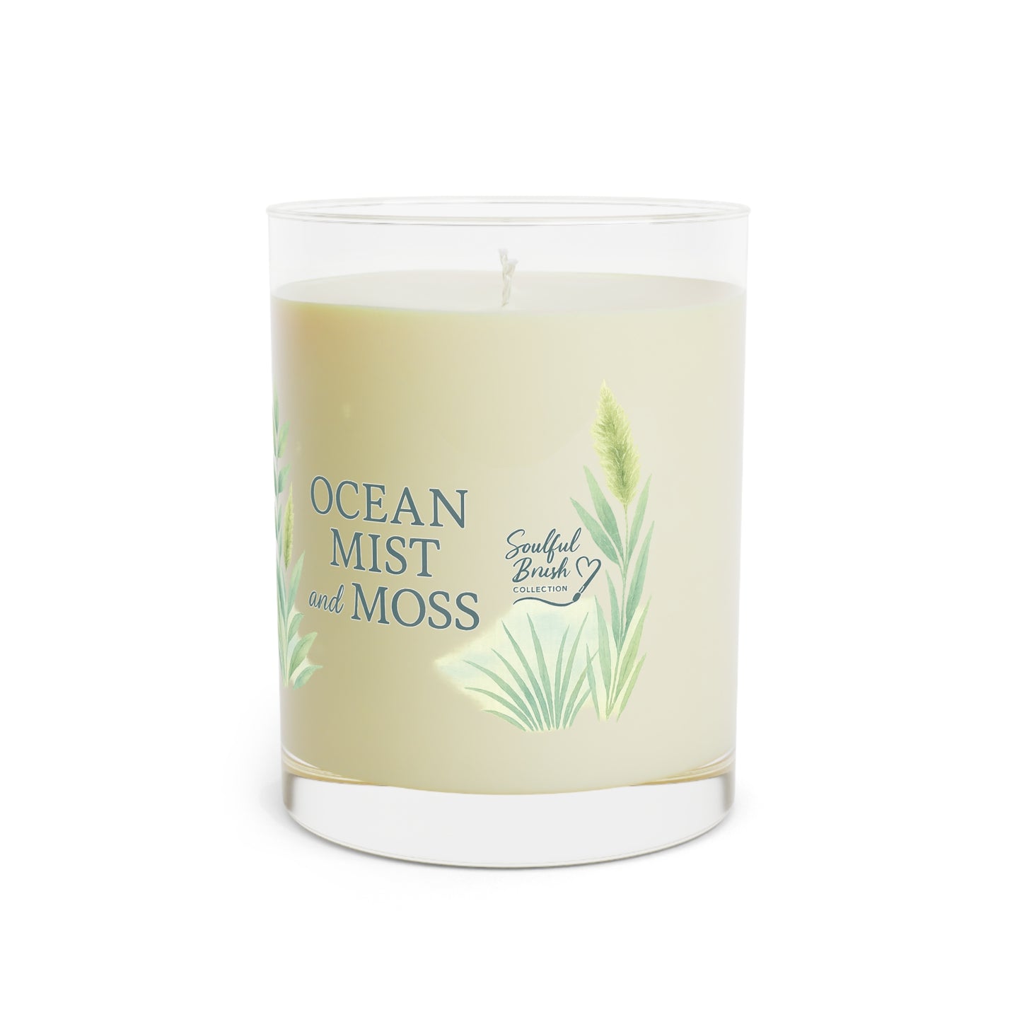 Soulful-3 Aromas Frescos, Vela Aromática – Frasco de Vidrio de 11oz