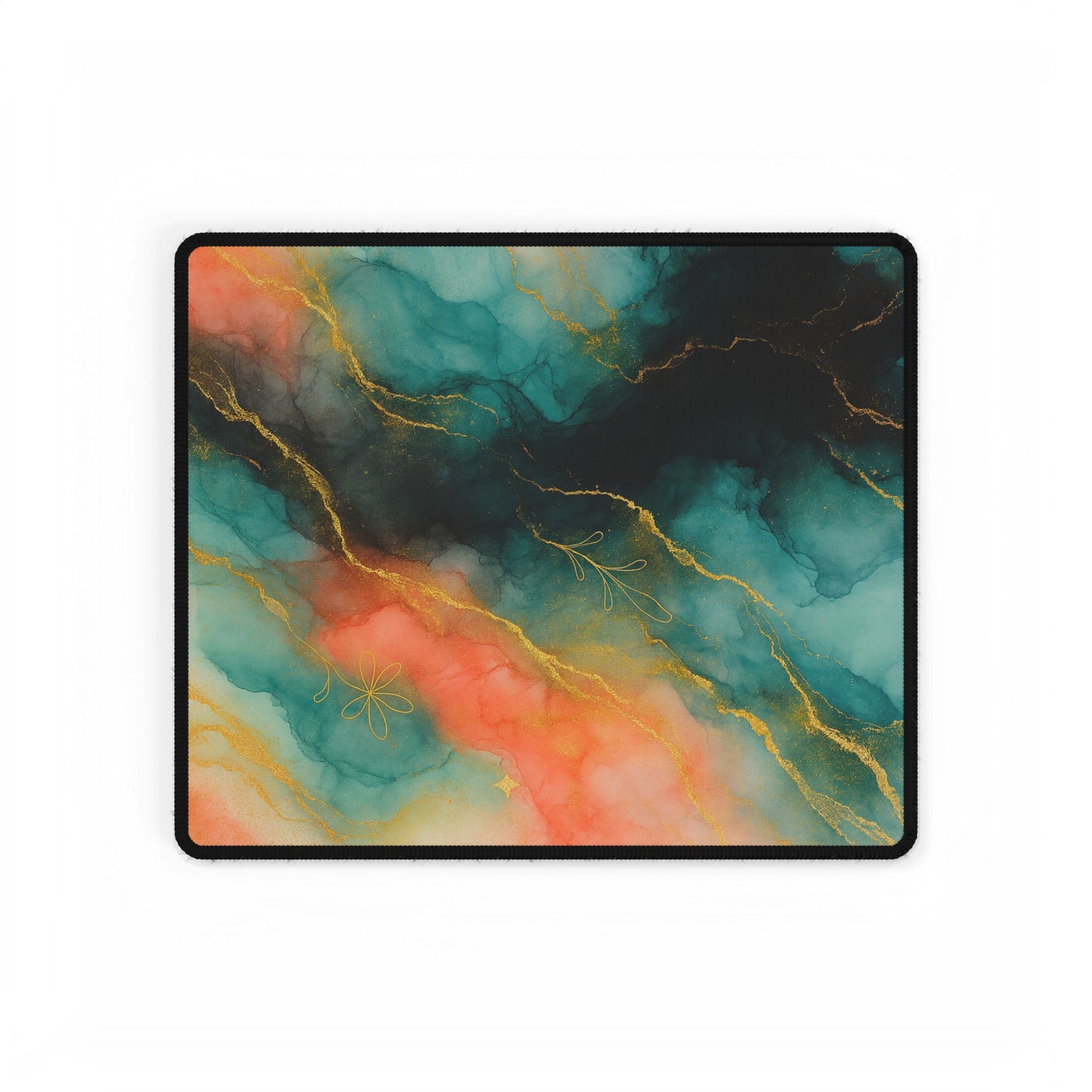 Fairy Garden- Abstract Collection-Elegant Abstract Desk Mat - Stylish Workspace Accessory