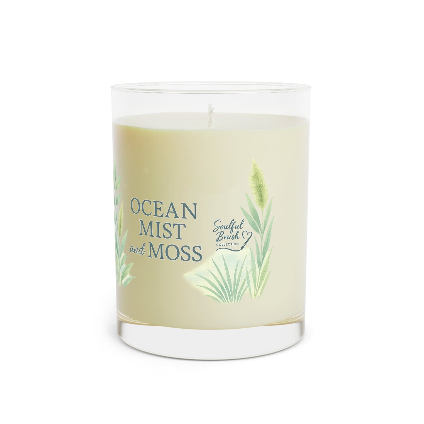 Soulful-3 Aromas Frescos, Vela Aromática – Frasco de Vidrio de 11oz