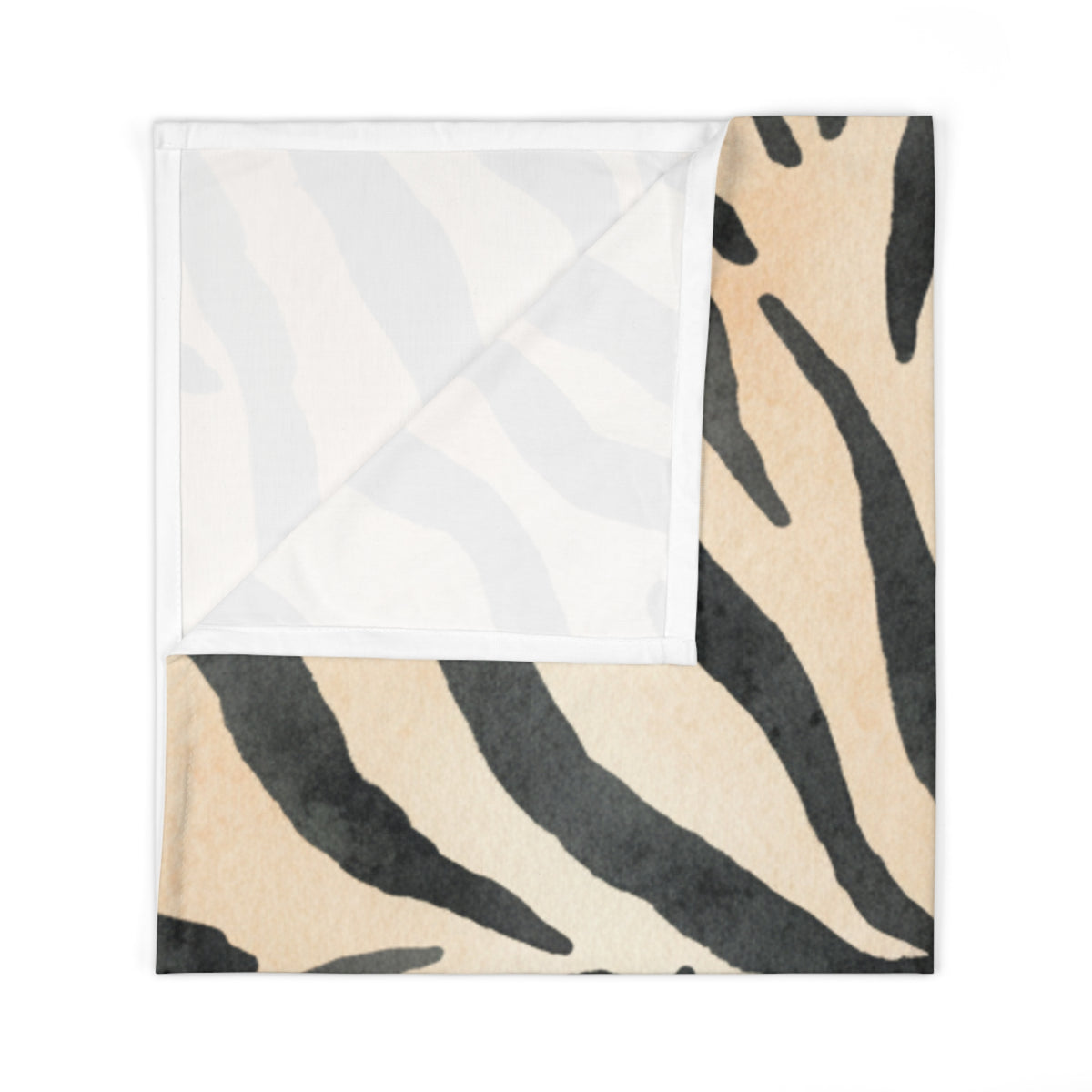 Safari Nursery Tiger Baby Swaddle Blanket