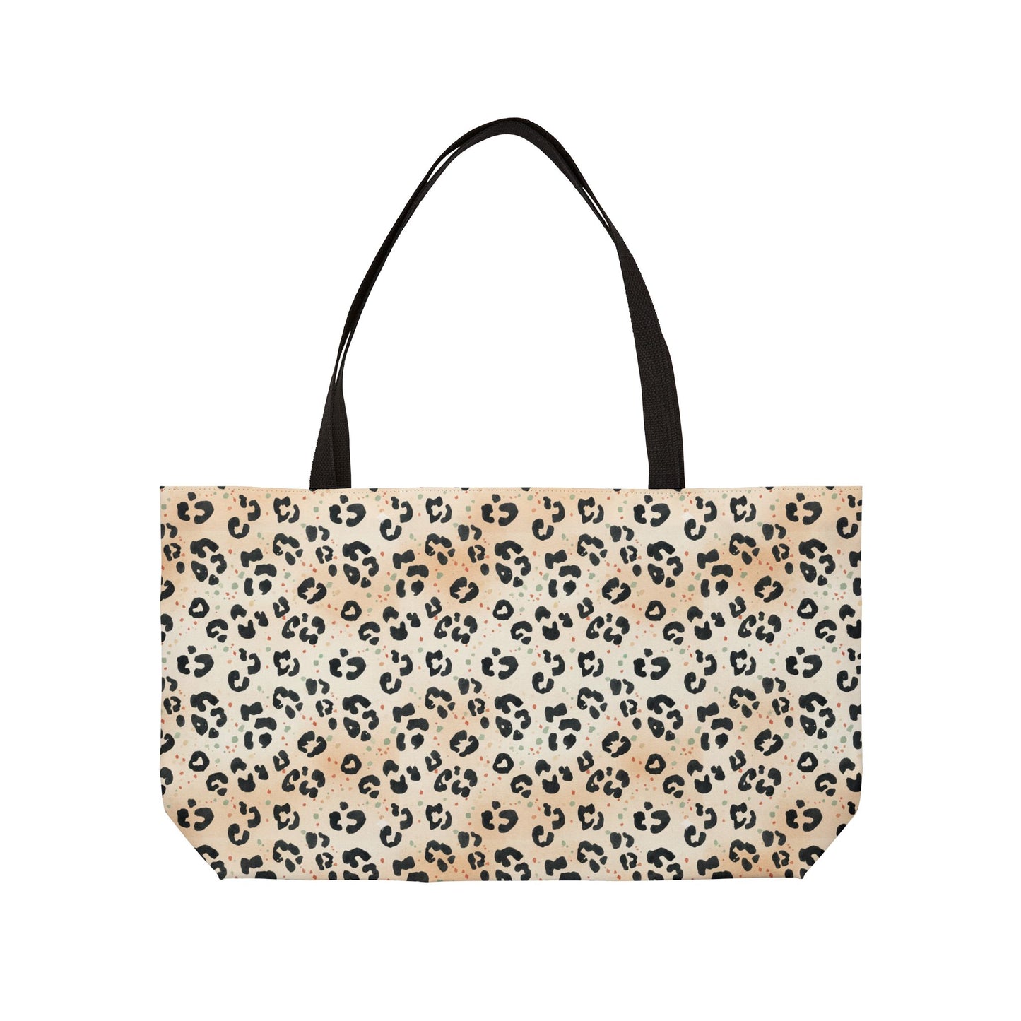 Bolso de fin de semana con estampado de guepardo para viajes y uso diario