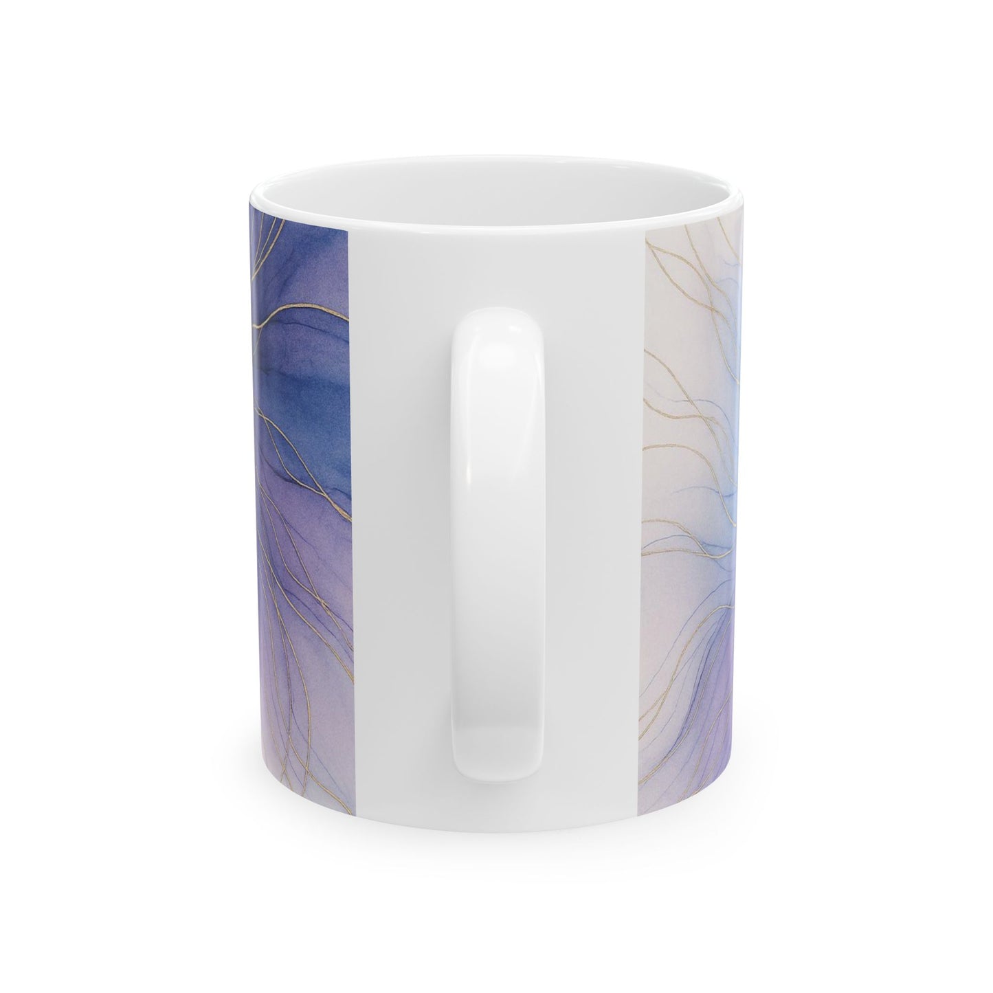 Artistic Collection Acrylic Ink Abstract Mug, Coffee Cup, Tea Mug, Gift for Her, Home Decor, Office Mug, Minimalist Design, Unique Artwork