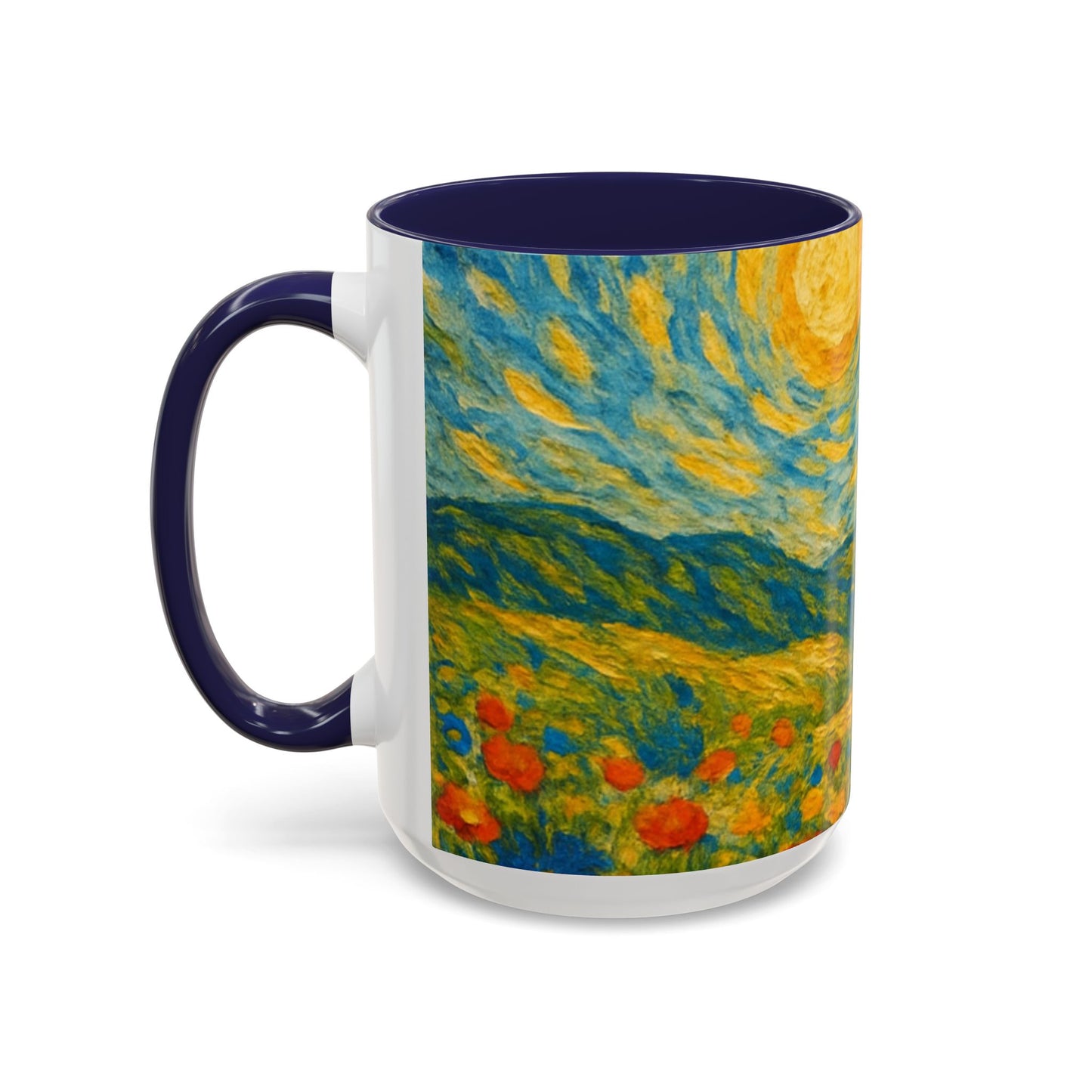 Artistic Collection, Van Gogh Inspired Accent Coffee Mug - Unique Gift for Art Lovers, Stylish Drinkware for Home & Office, Perfect for Birthdays, [...]