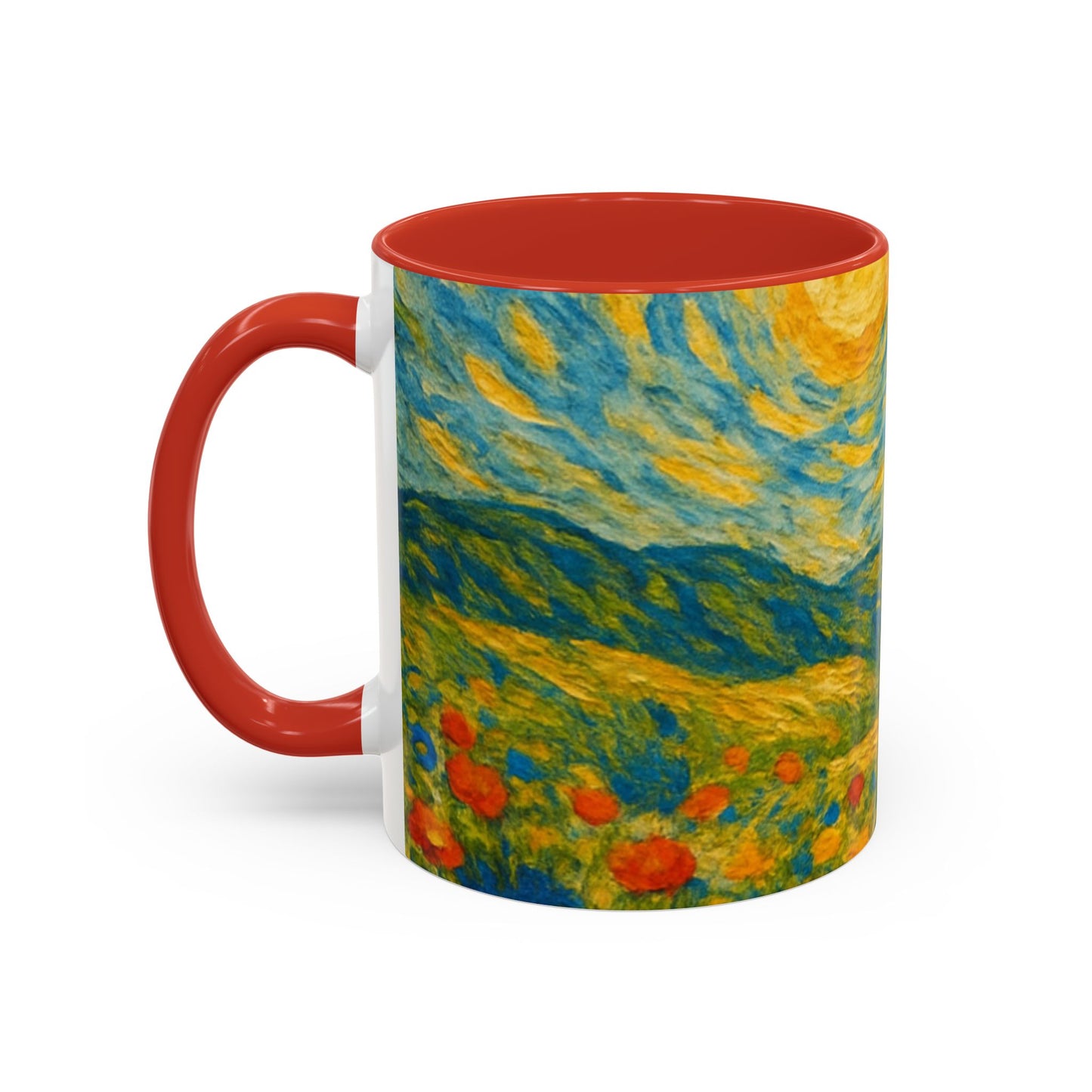 Artistic Collection, Van Gogh Inspired Accent Coffee Mug - Unique Gift for Art Lovers, Stylish Drinkware for Home & Office, Perfect for Birthdays, [...]