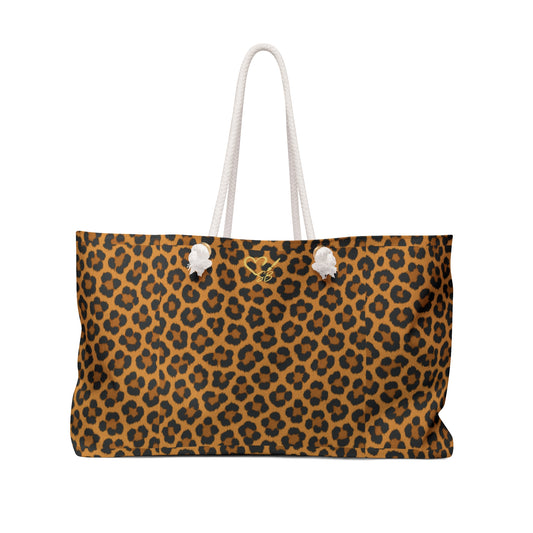 Bolso de Viaje Leopard Print – Elegante Bolso de Viaje con Estampado Animal