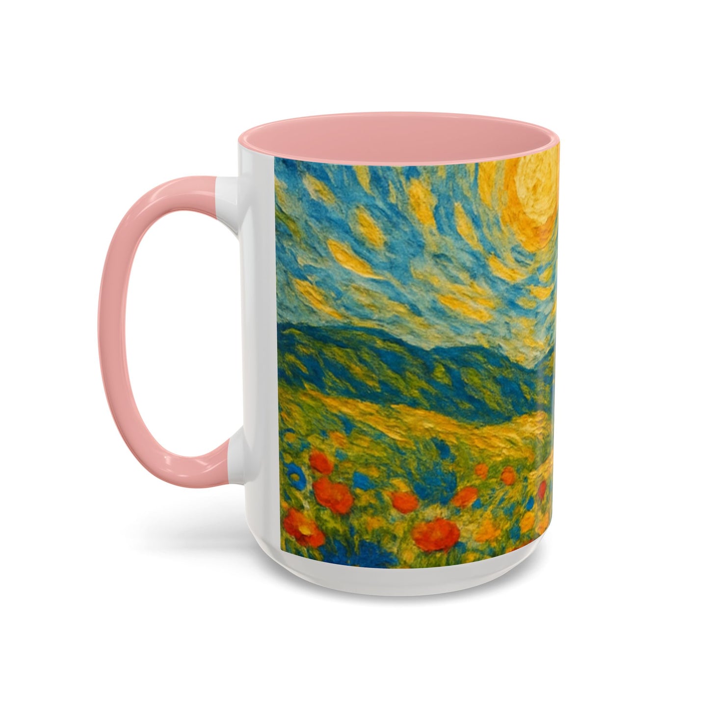 Artistic Collection, Van Gogh Inspired Accent Coffee Mug - Unique Gift for Art Lovers, Stylish Drinkware for Home & Office, Perfect for Birthdays, [...]
