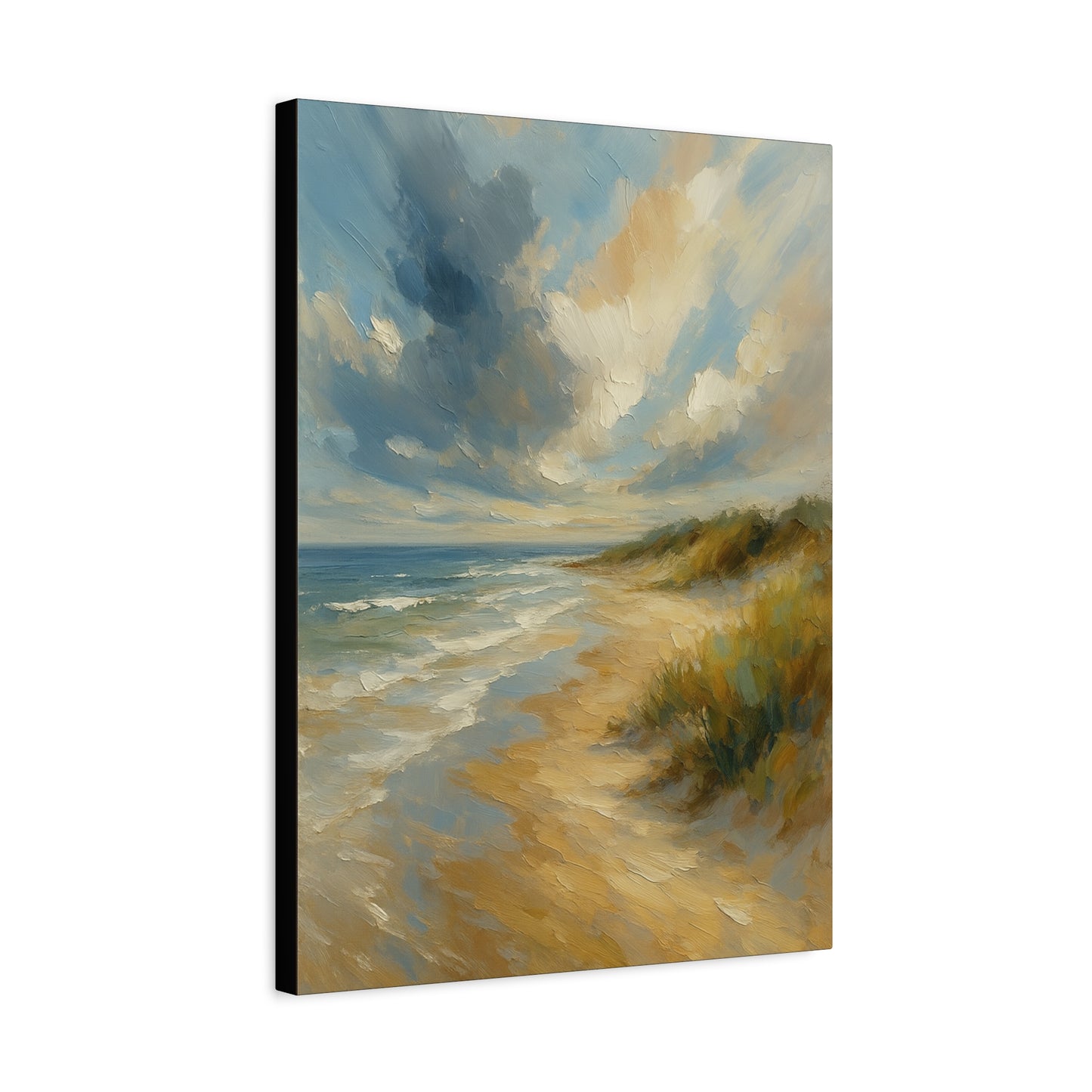Lienzo de pared mate Dunas Costeras — Cuadro de paisaje de playa