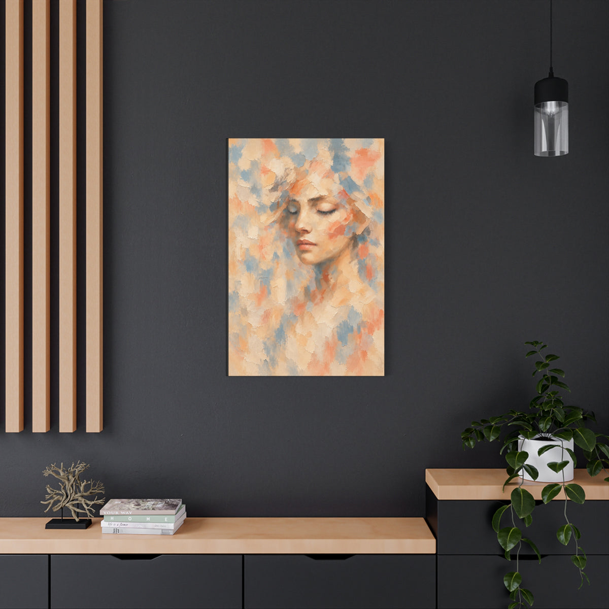 Solitude-Muse Collection -Fine Art Canvas Print